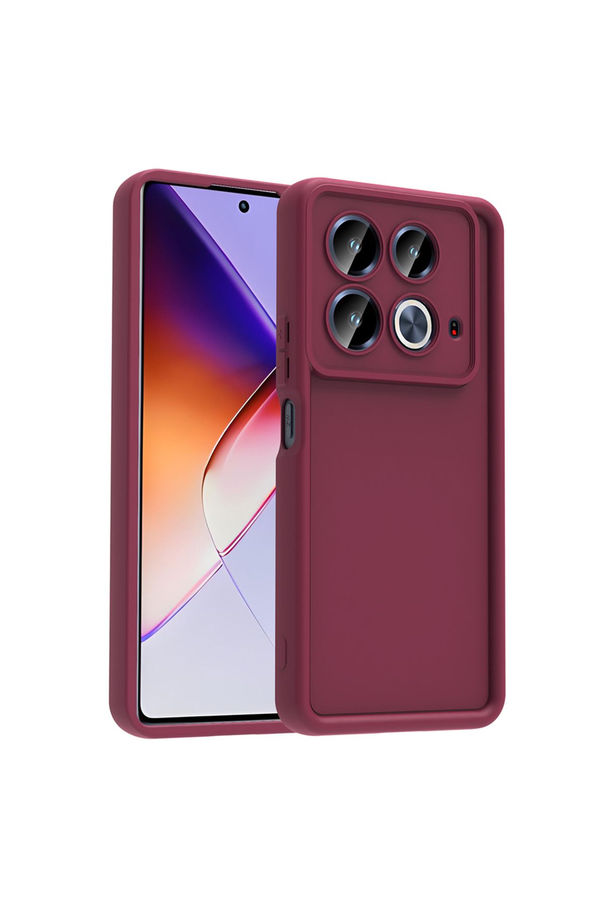 GRABONO İnfinix Note 40 Pro Kılıf Kamera Korumalı Yüksek Darbeye Dayanıklı Candy Case Kapak