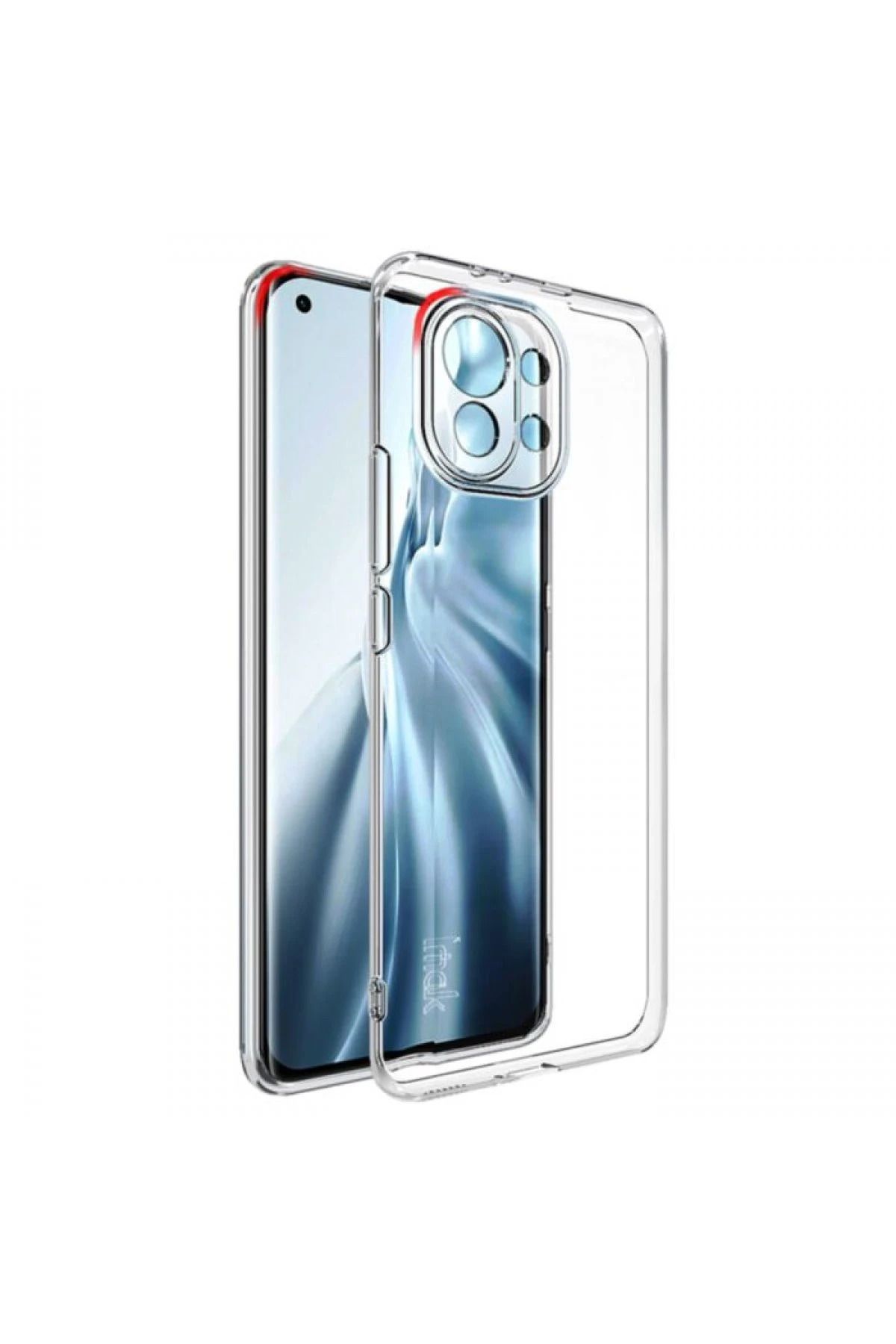 NewFace Xiaomi Mi 11 Kılıf Lüx Şeffaf Silikon GLSTD