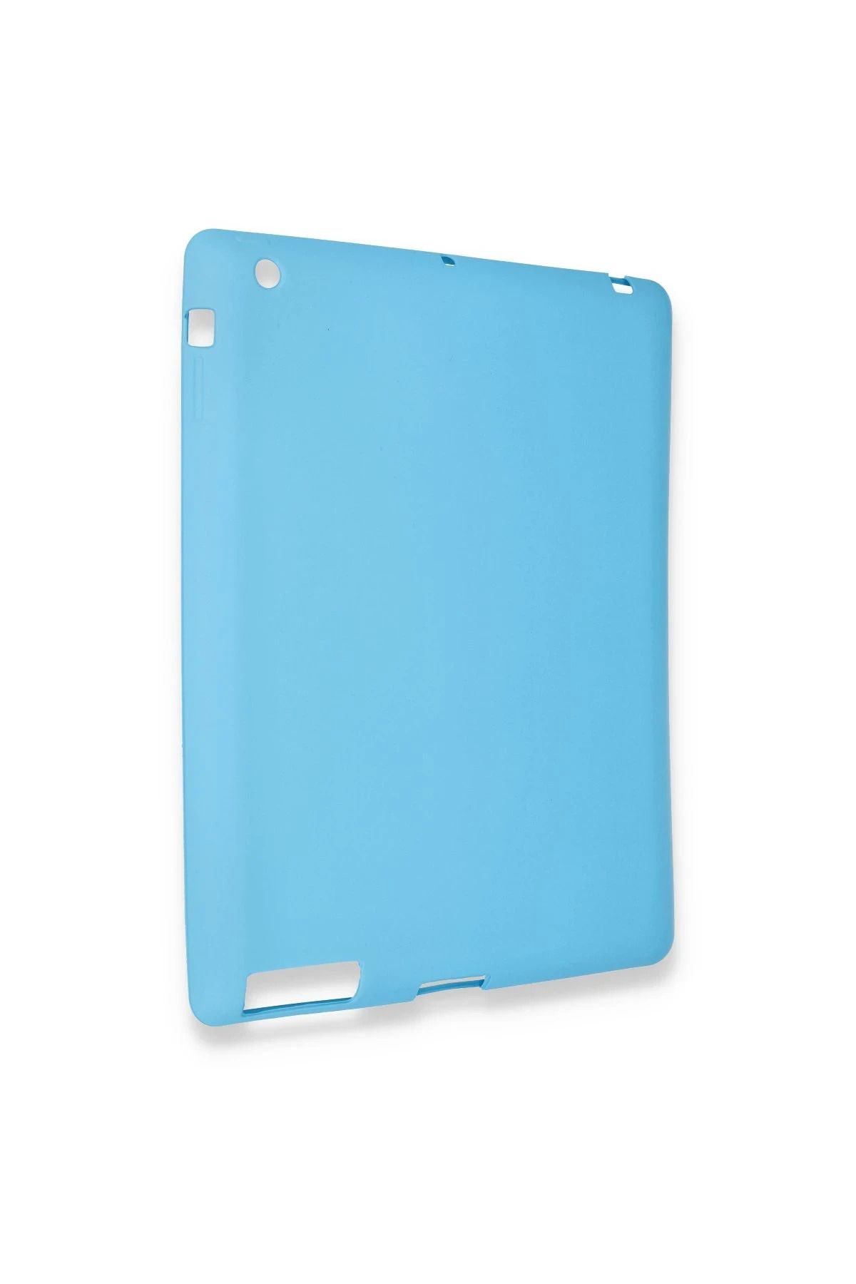 NewFace iPad 4 9.7 Kılıf Evo Tablet Silikon - Mavi GLSTD