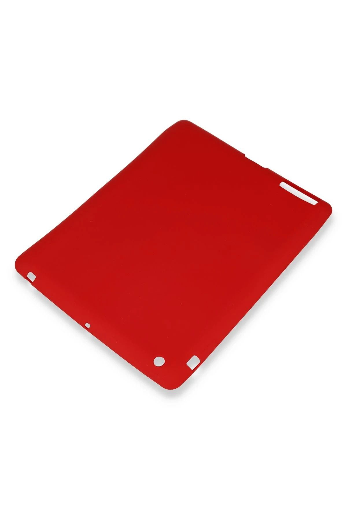NewFace iPad 4 9.7 Kılıf Evo Tablet Silikon - Kırmızı GLSTD