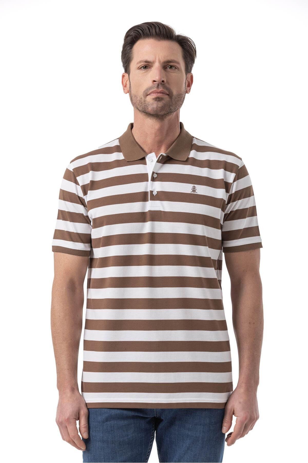 rugatchi Yatay Çizgili Polo T-Shirt