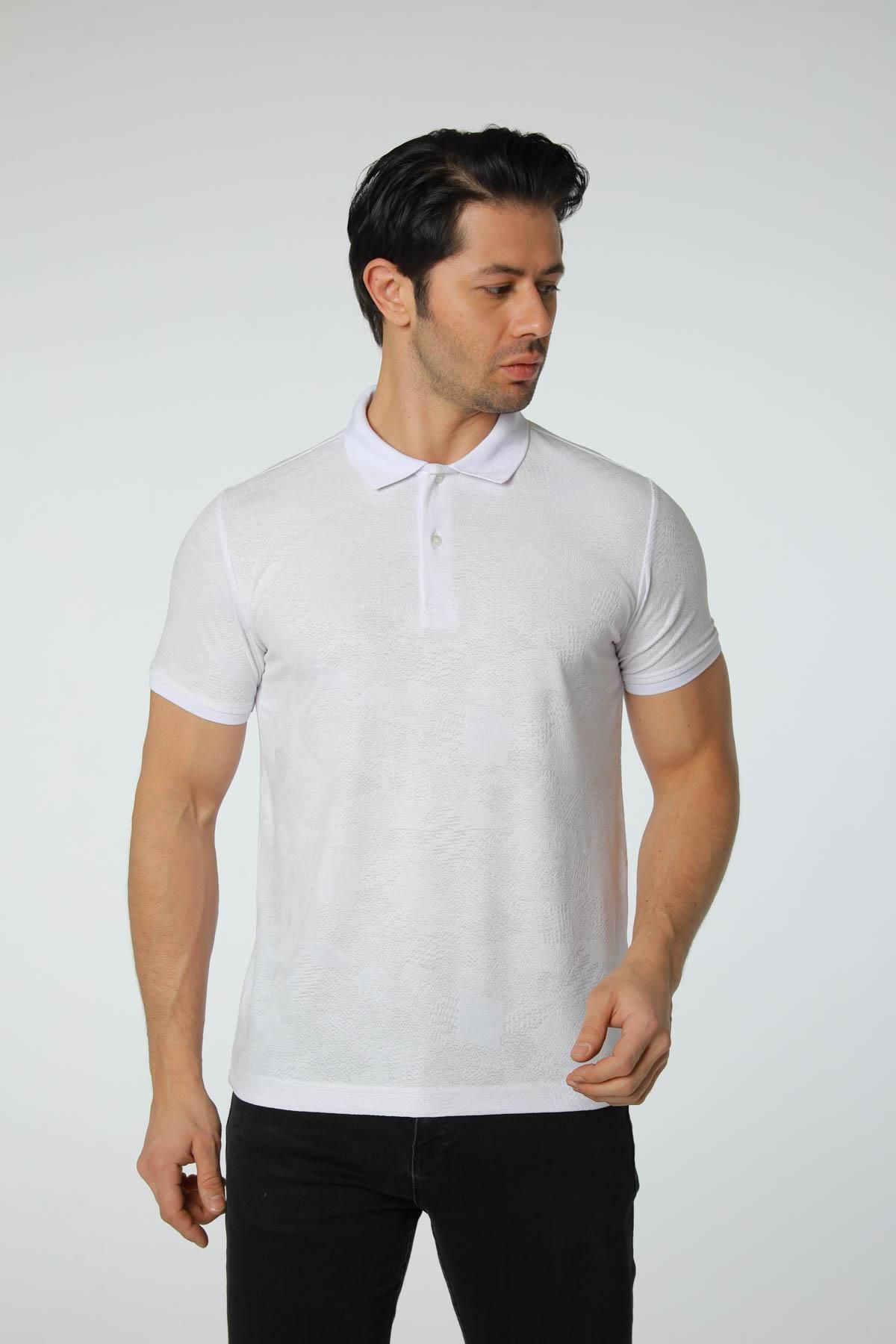rugatchi Jakarlı Polo Yaka T-Shirt