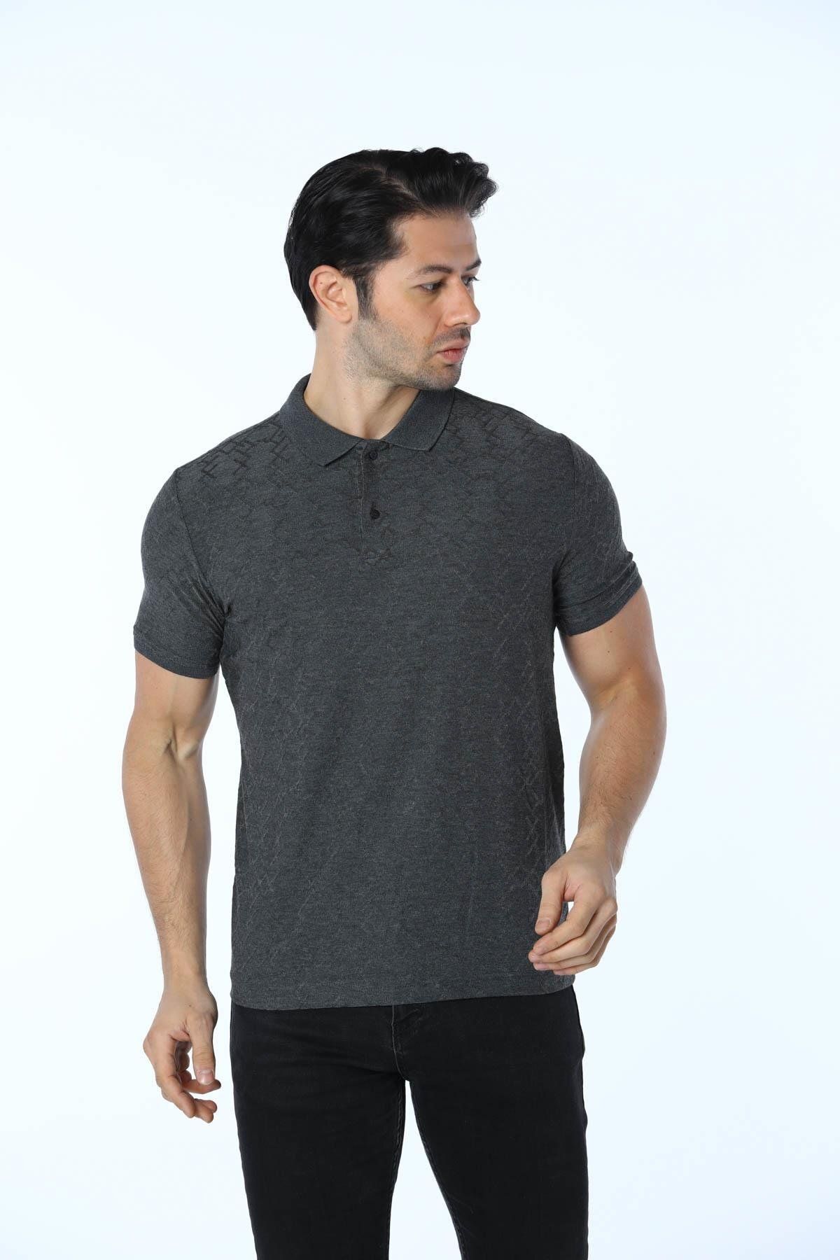 rugatchi Jakarlı Polo Yaka T-Shirt