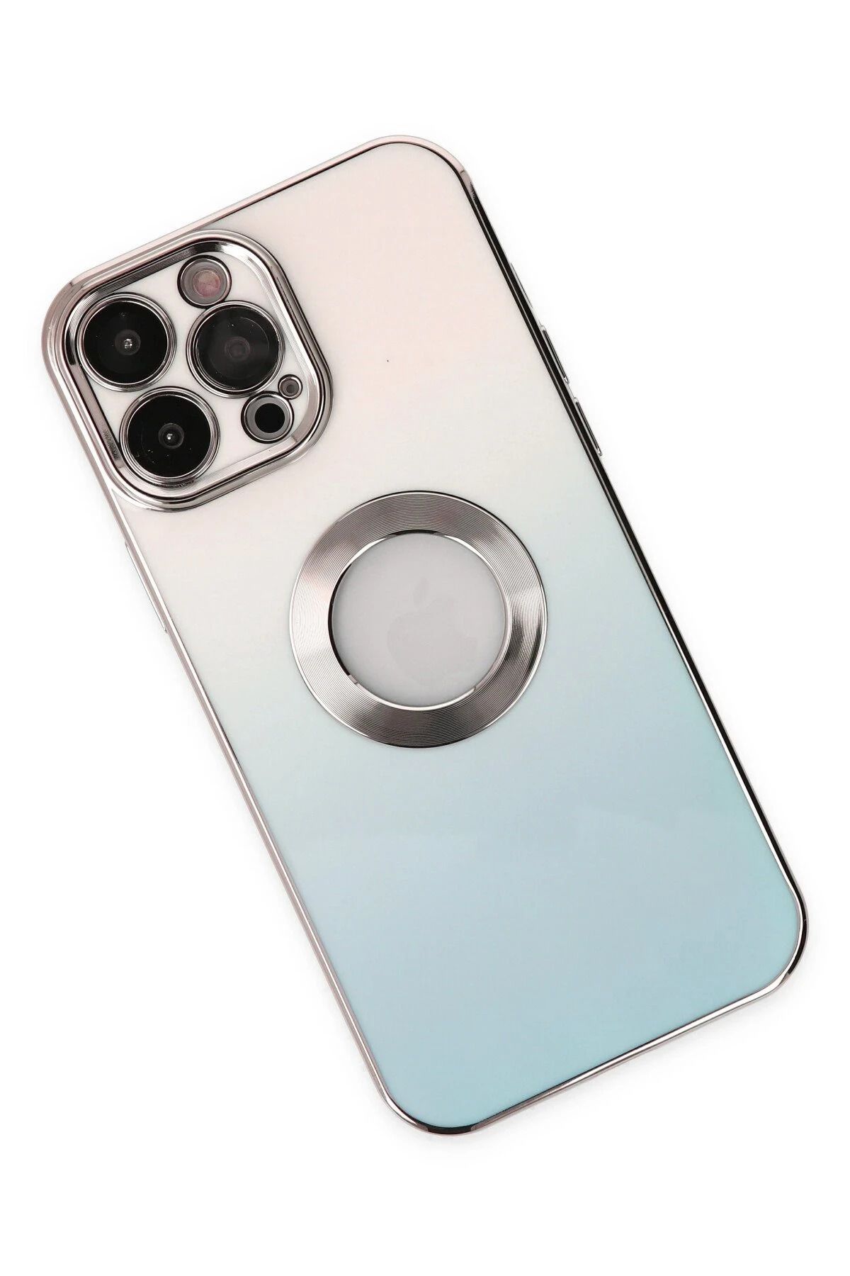 NewFace iPhone 14 Pro Max Kılıf Best Silikon - Turkuaz SVLRS