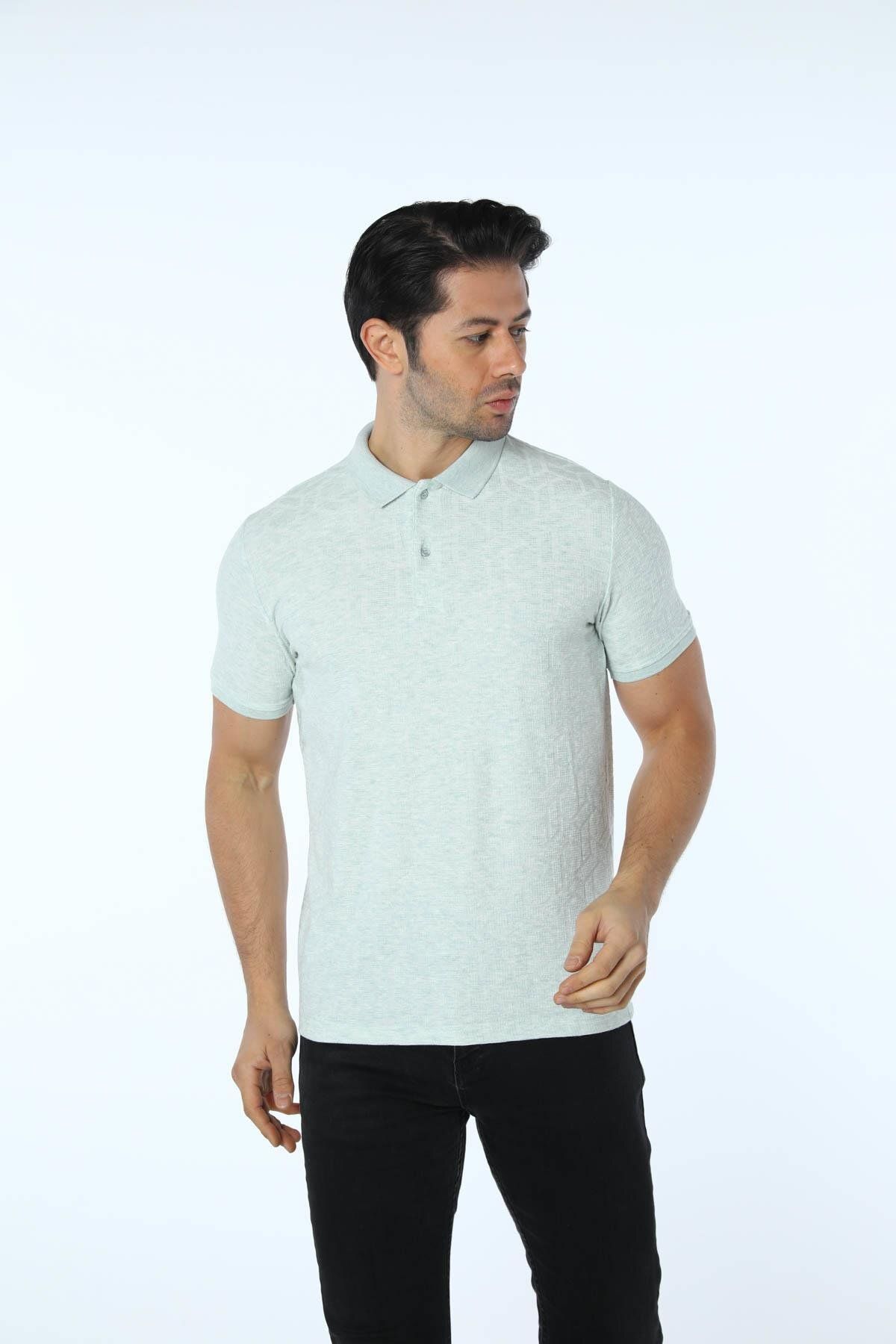 rugatchi Jakarlı Polo Yaka T-Shirt