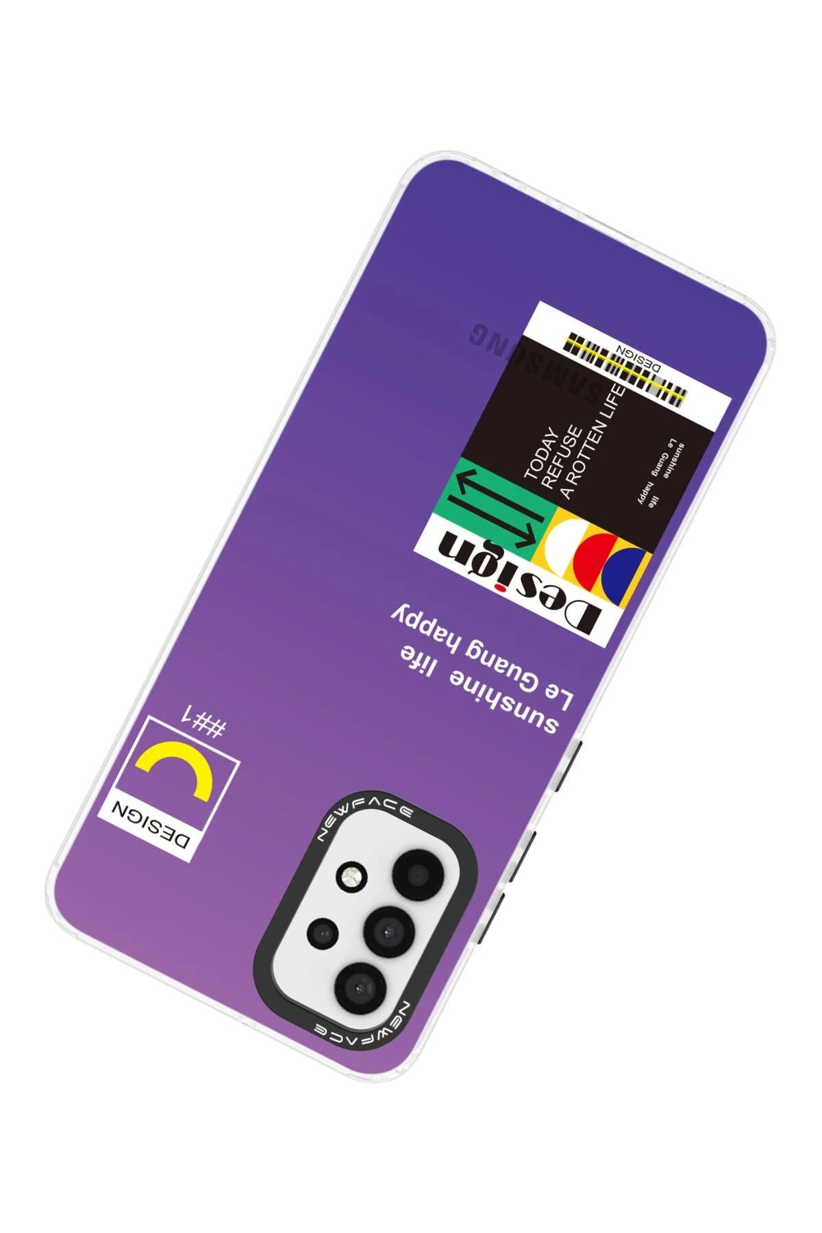NewFace Samsung Galaxy A33 5G Kılıf Estoril Desenli Kapak - Estoril - 4 SVLRS