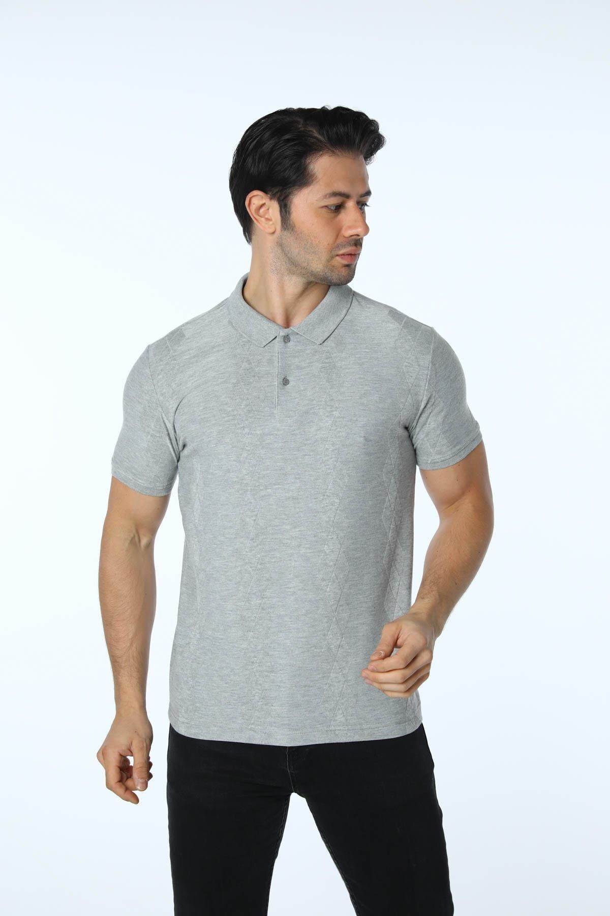 rugatchi Jakarlı Polo Yaka T-Shirt