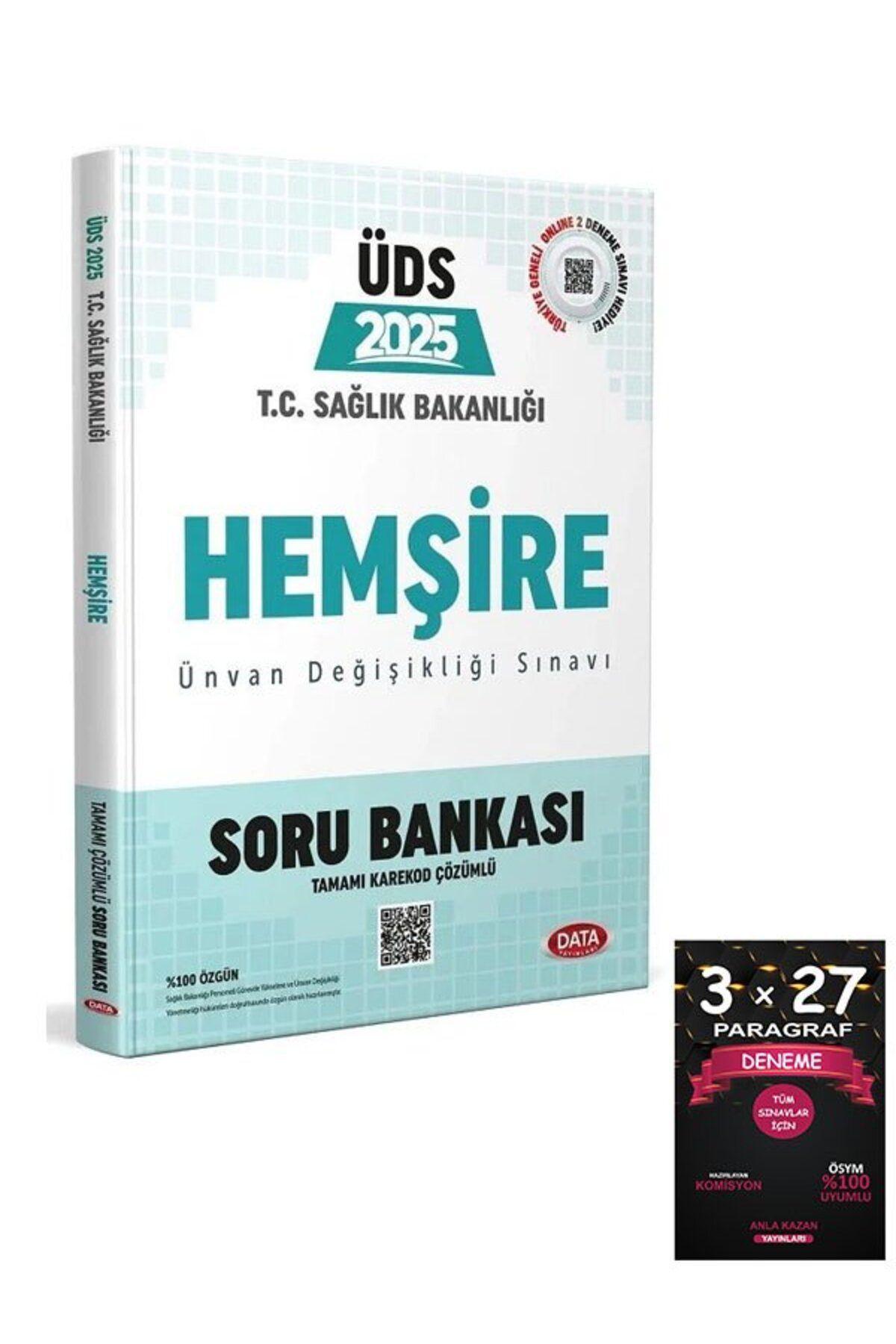 Data Yayınları Data 2025 GYS ÜDS Sağlık Bakanlığı Hemşire Soru Bankası Çözümlü Görevde Yükselme Ünvan Değişikliği