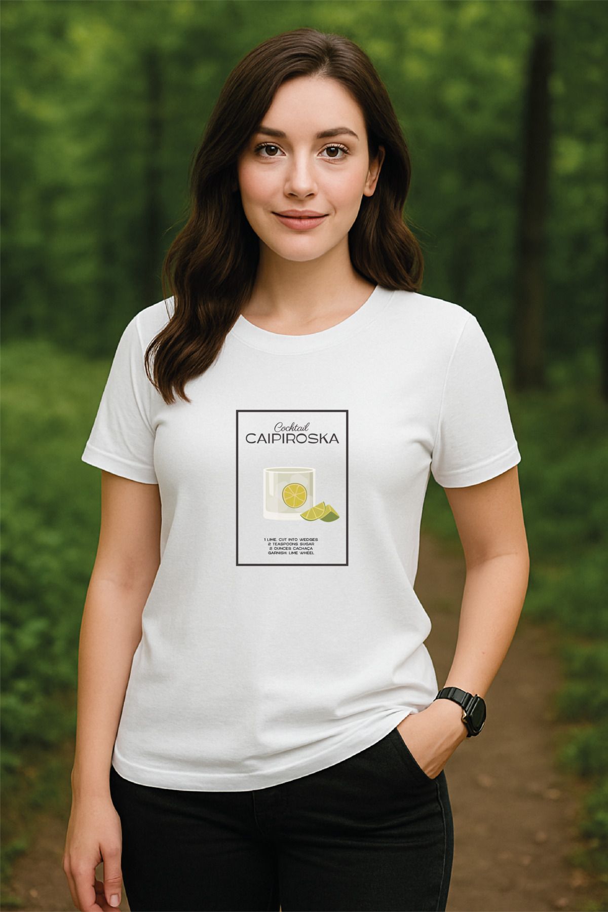 OFİSEHEDİYE WHITE QUOTES PREMIUM UNISEX T-SHIRT CAIPIROSKA