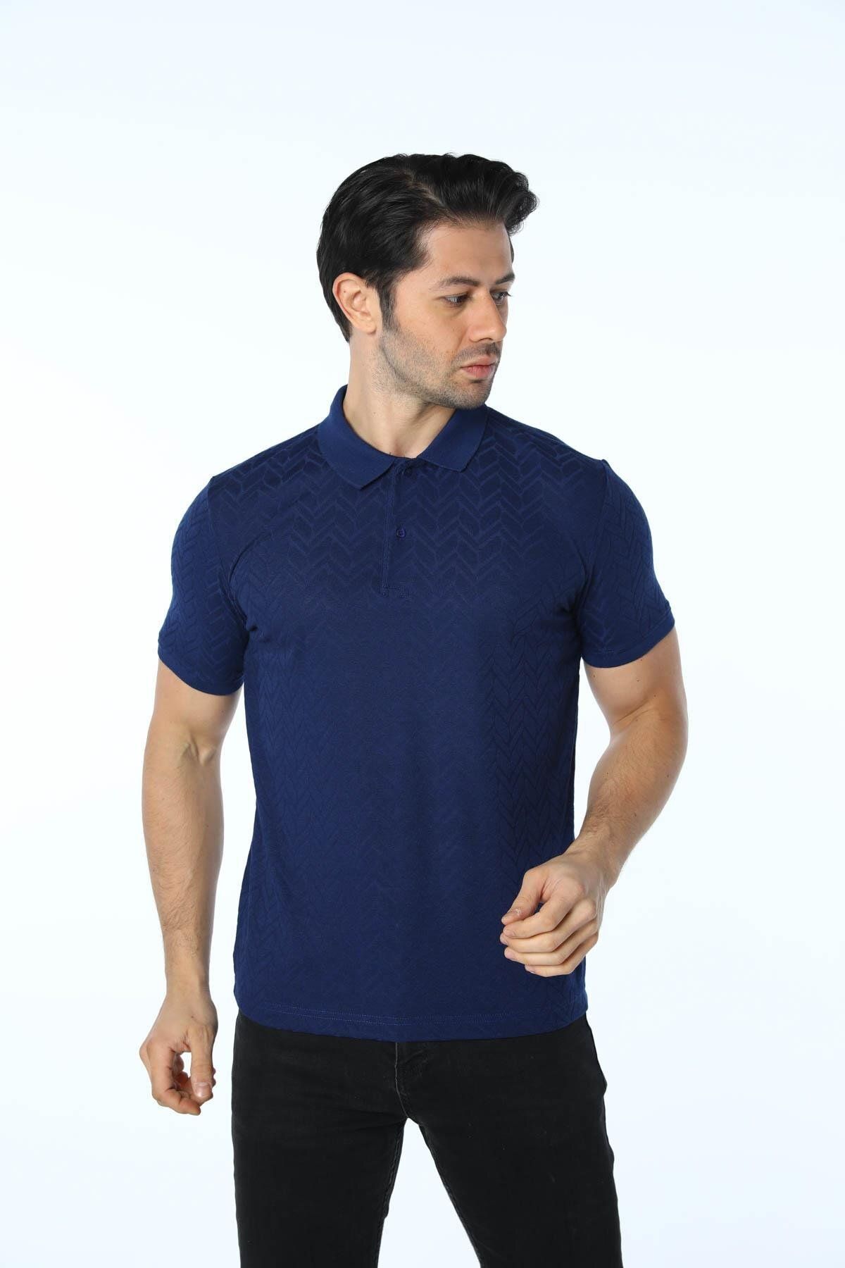 rugatchi Jakarlı Polo Yaka T-Shirt