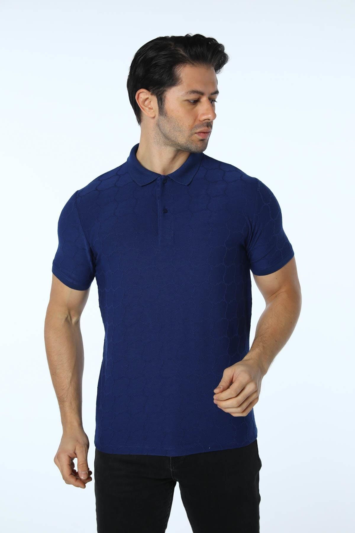 rugatchi Jakarlı Polo Yaka T-Shirt