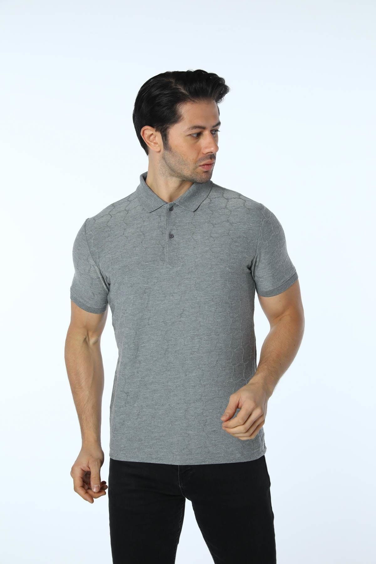 rugatchi Jakarlı Polo Yaka T-Shirt