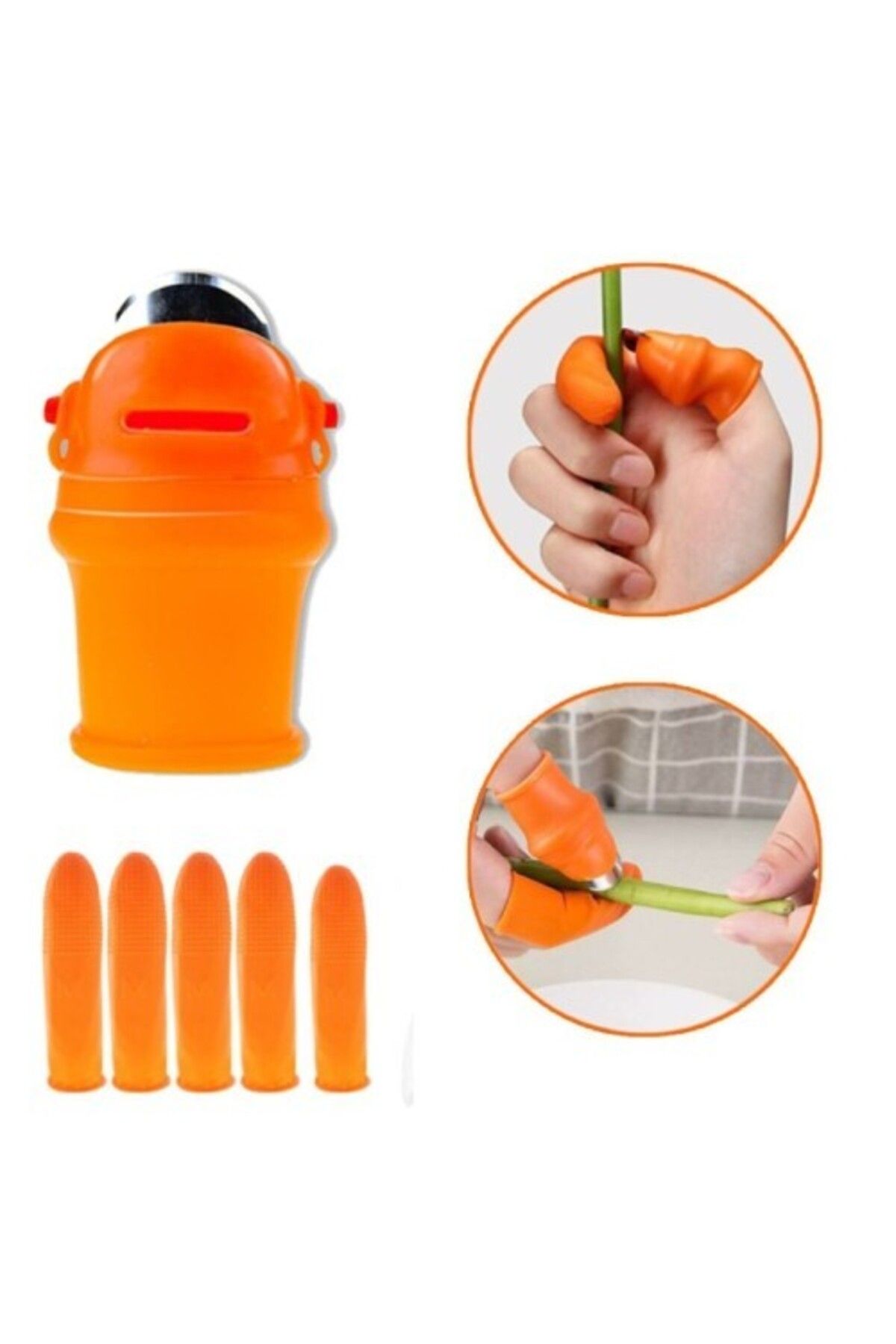 Otocub Baş Parmak Sebze Ayıklayıcı Set Kadın