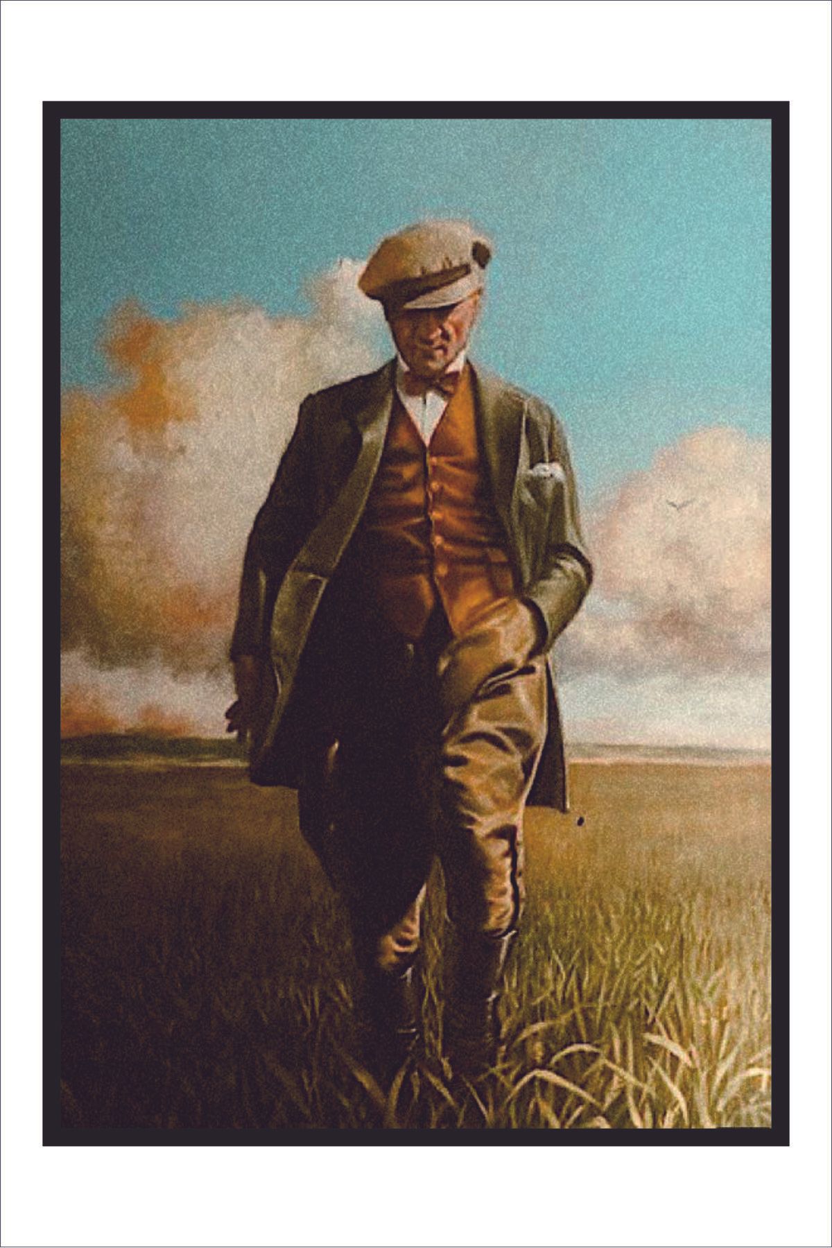 Yeni Yıldız Reklam RETRO ATATÜRK ÇERÇEVE GÖRÜNÜMLÜ A4 TABLO