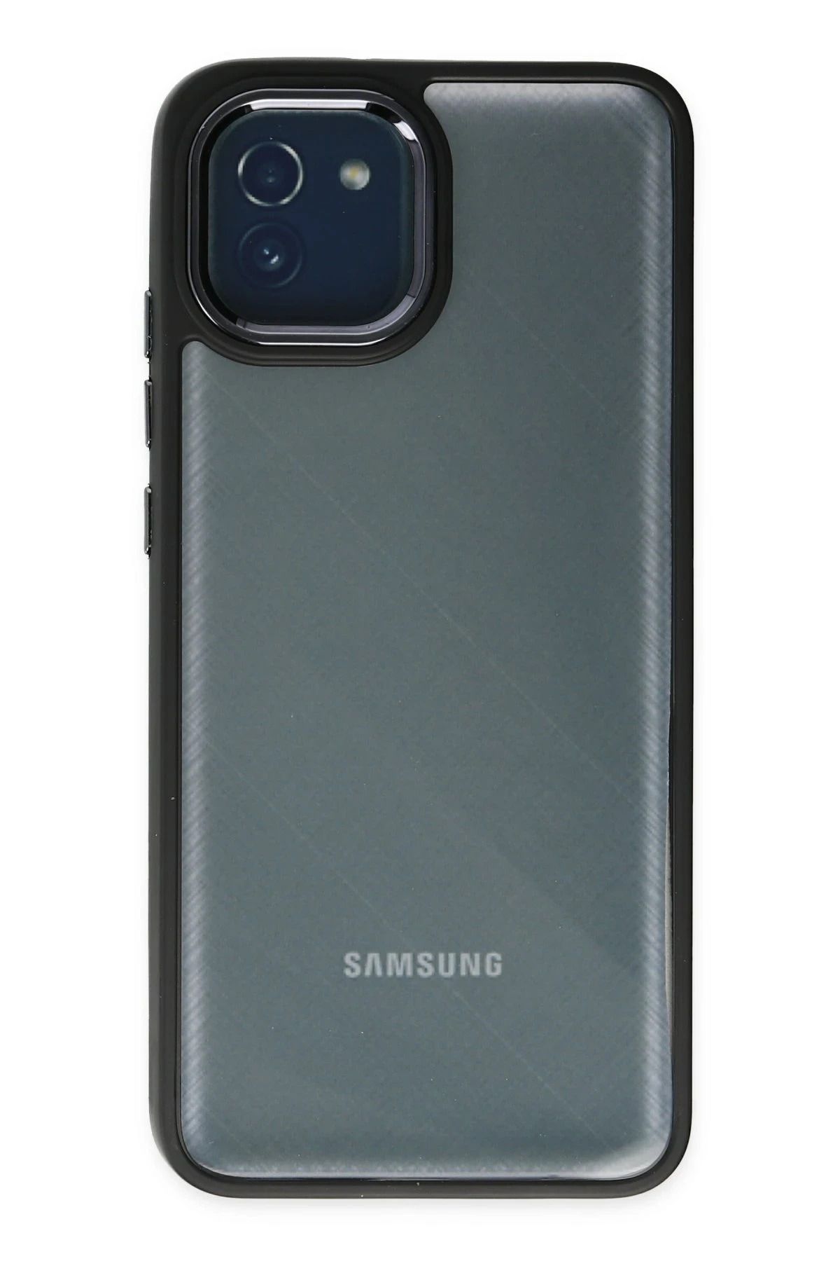 NewFace Samsung Galaxy A03 Kılıf Dora Kapak - Siyah SVLRS