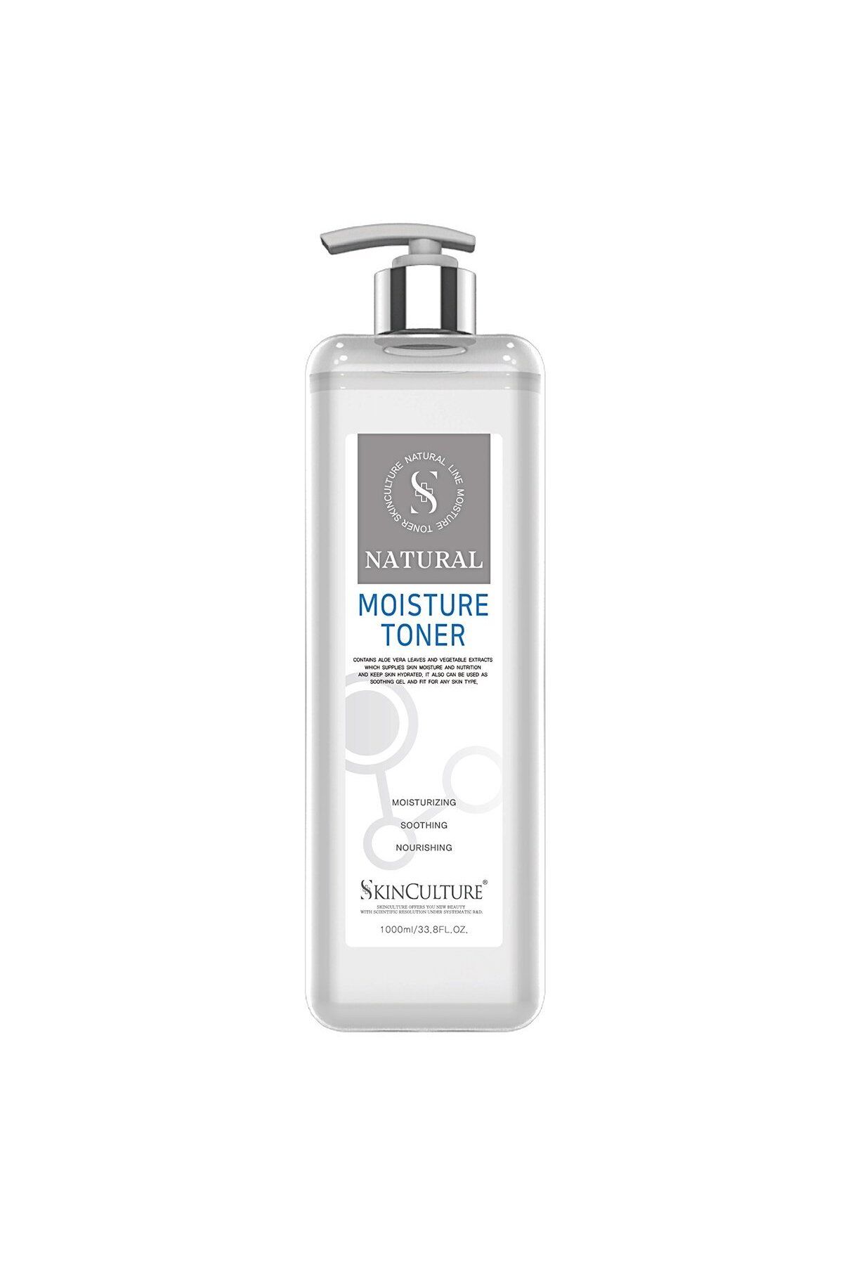Scin Culture Natural Moisture Toner (Doğal Nemlendirici Tonik 1000 Ml)