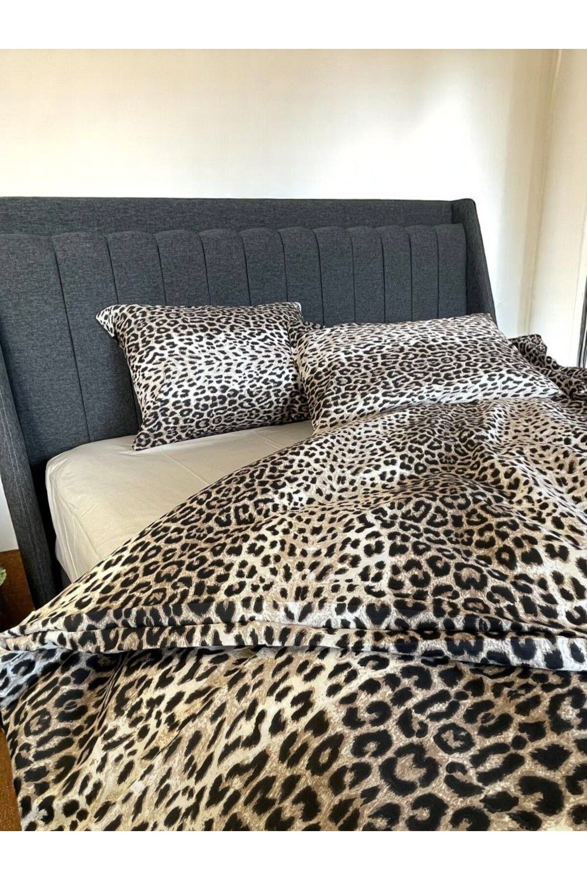 MixCotton Home Tek Kişilik Pamuk Nevresim Takımı 100x200 Lastikli Çarşaf+160x220 Yorgan Kılıfı ve Yastık Kılıfı