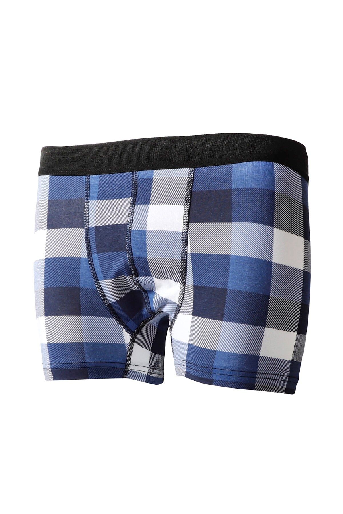Slazenger Erkek İç Giyim Boxer Lacivert