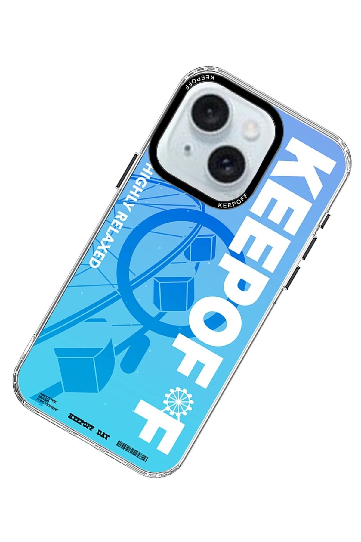 Keep Off iPhone 15 Summer Travel Magsafe Kapak - High Relaxation SVLRS