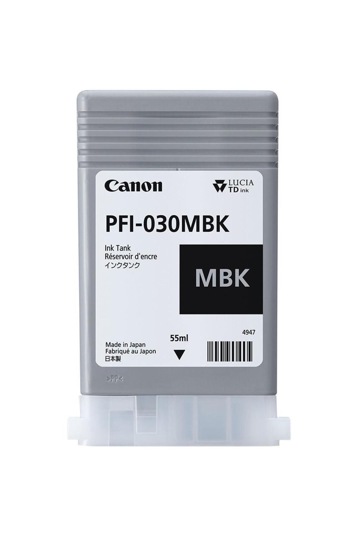 Canon Pfi-030bmbk Matte Black Ink Cart. - One Size