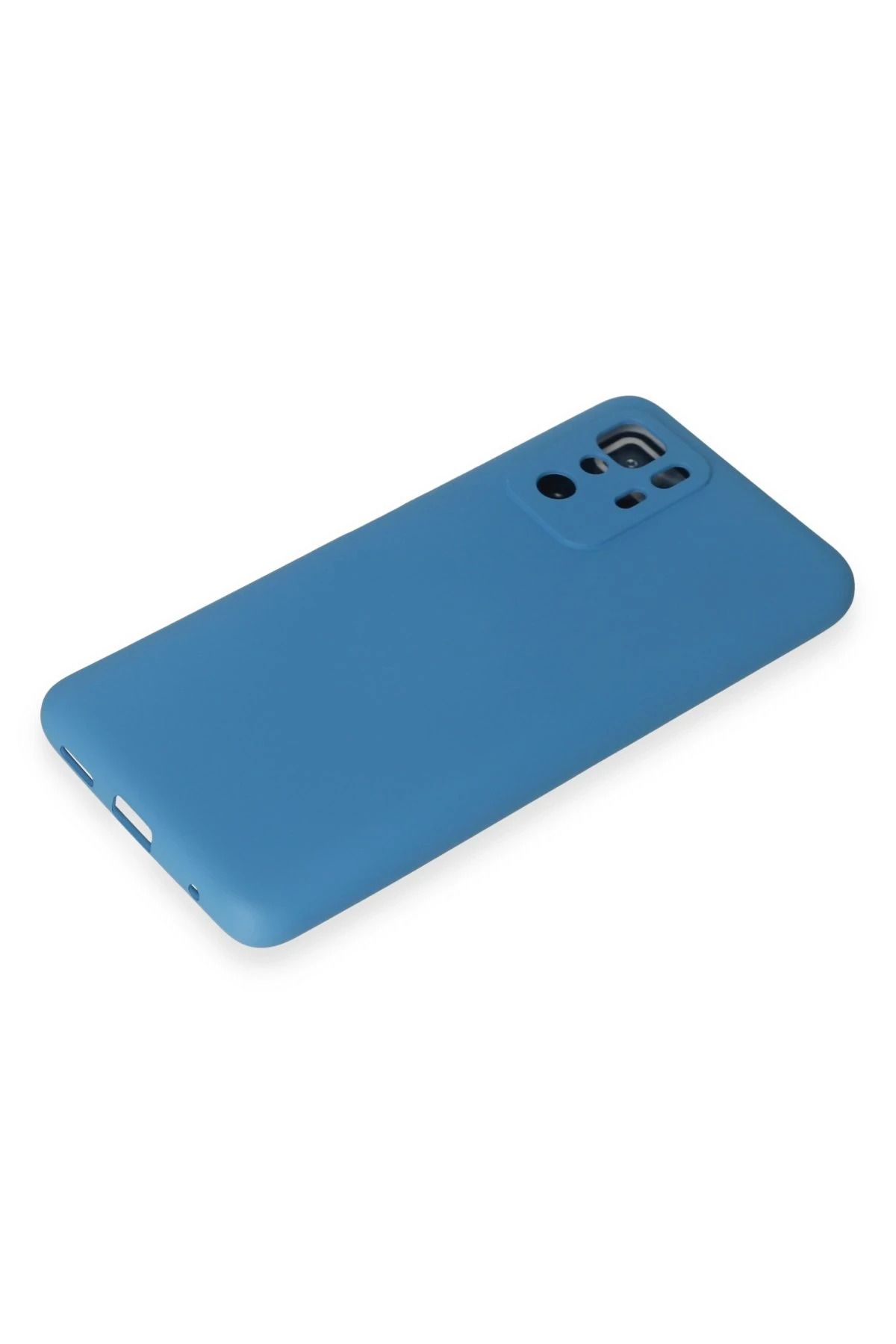 NewFace Xiaomi Poco X3 GT uyumlu Kılıf Nano içi Kadife Silikon - Mavi NRMSA