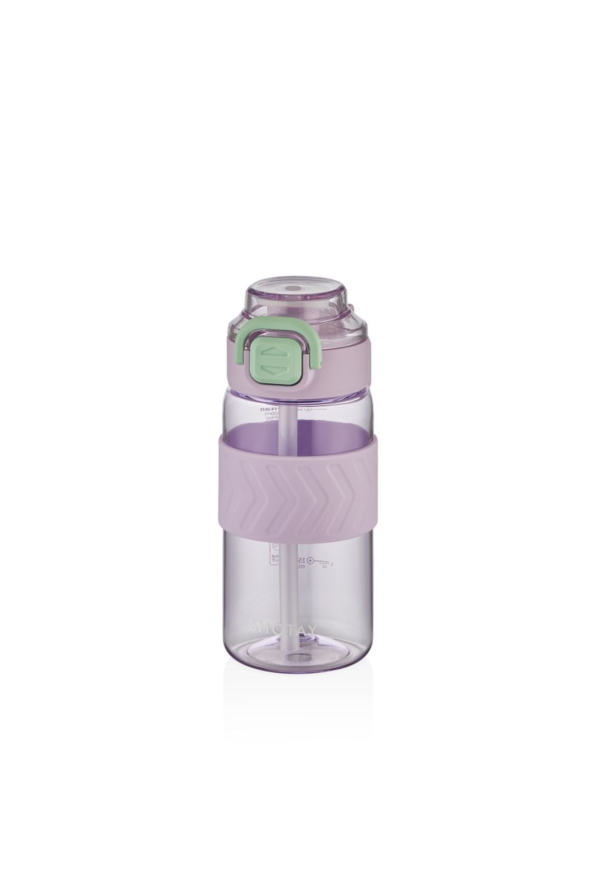 Shotay ST-7237 600ml Mor Pipetli Tritan Matara