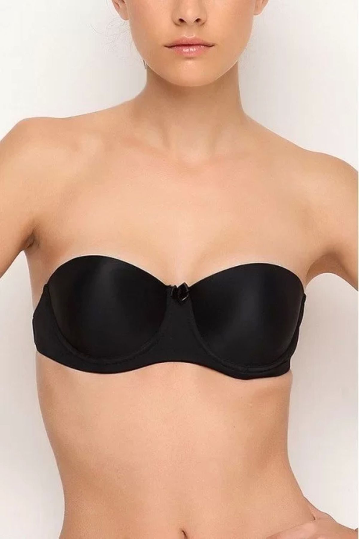 Shop58 Hediye Cantam 1505 Straplez Sırt Şeffaf Sütyen