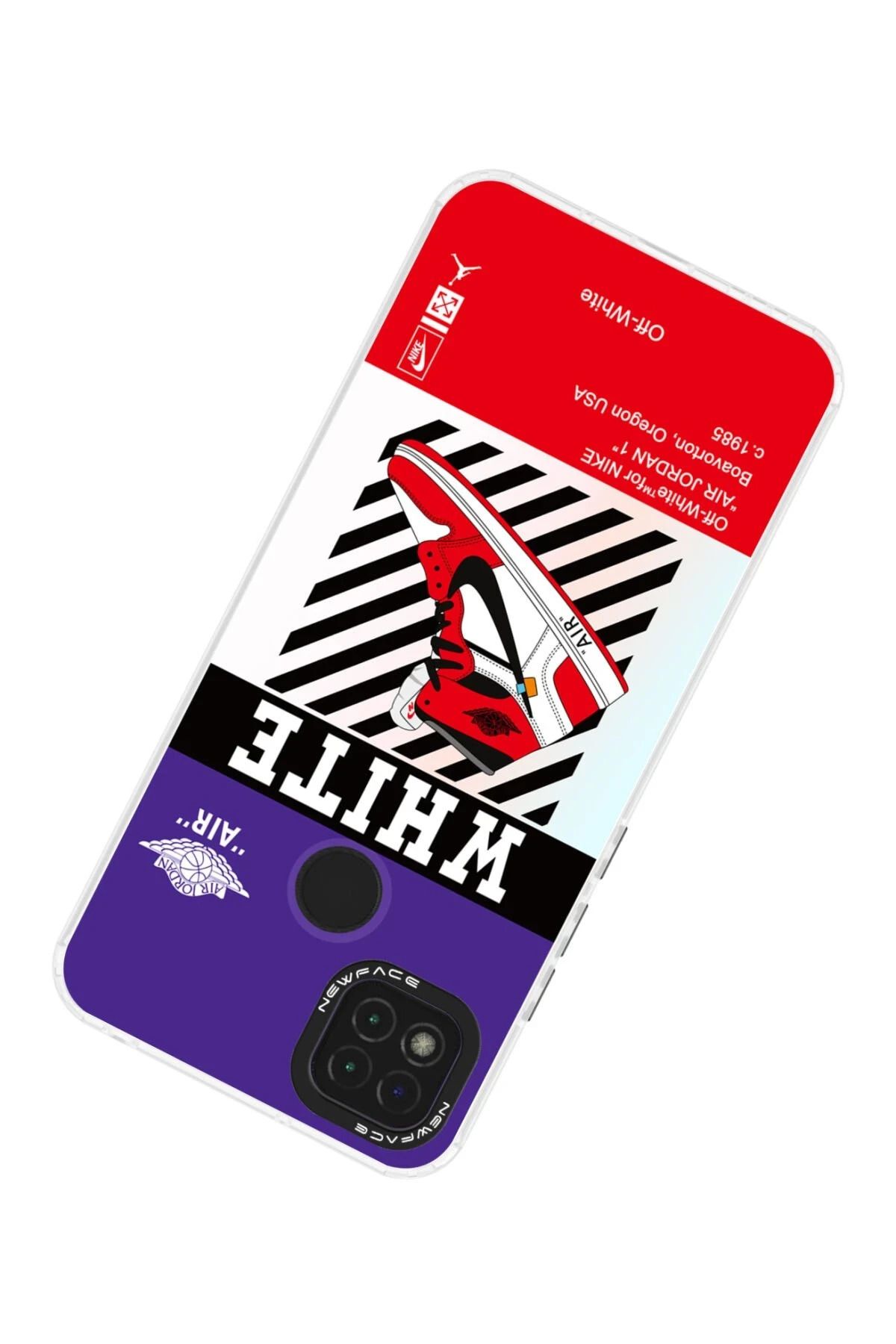 NewFace Xiaomi Redmi 9C uyumlu  Kılıf Estoril Desenli Kapak - Estoril - 12 GLSTD