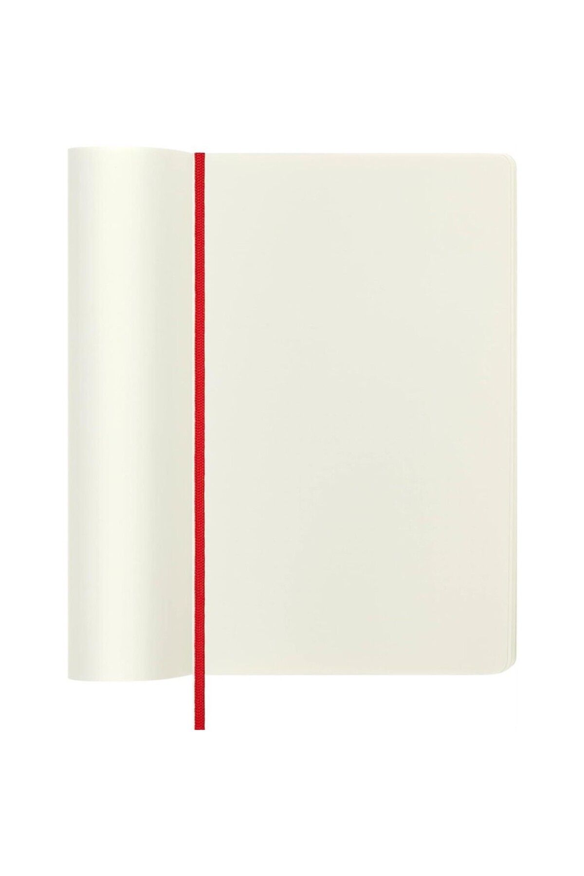 Moleskine-Copertă moale 13x21 Caiet roșu (Fără linii) 4