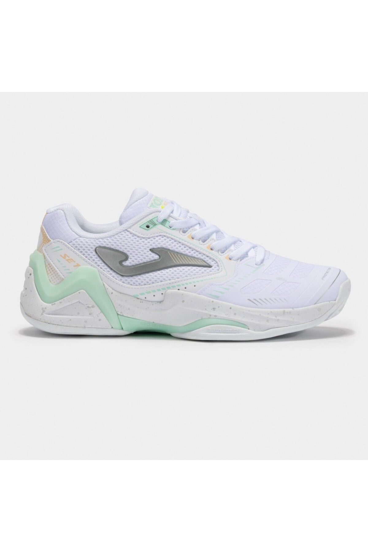Joma Set Kadın Beyaz Toprak & Sert Kort Tenis Ayakkabısı TSELS2502AC