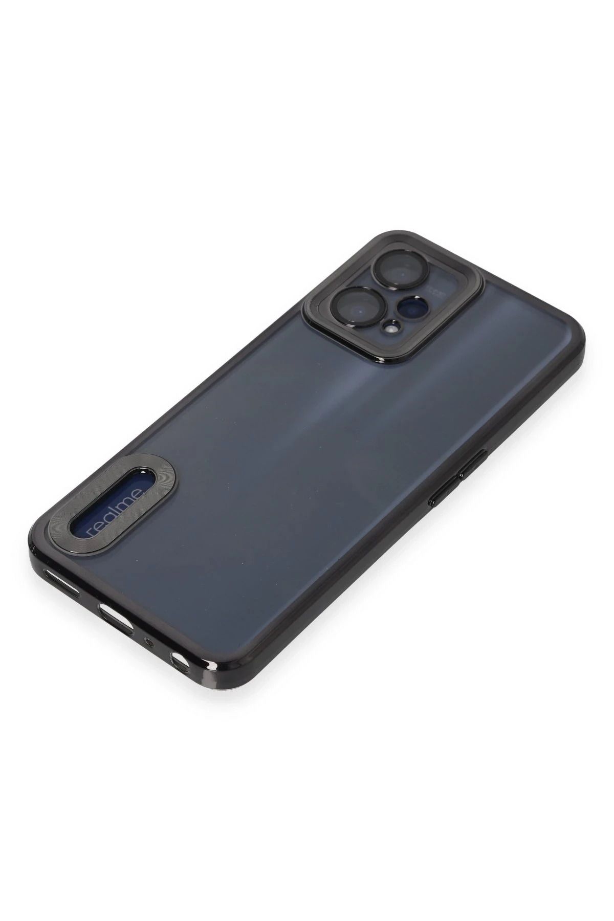 NewFace Realme 9 Pro 5G Kılıf Slot Silikon - Siyah SVLRS