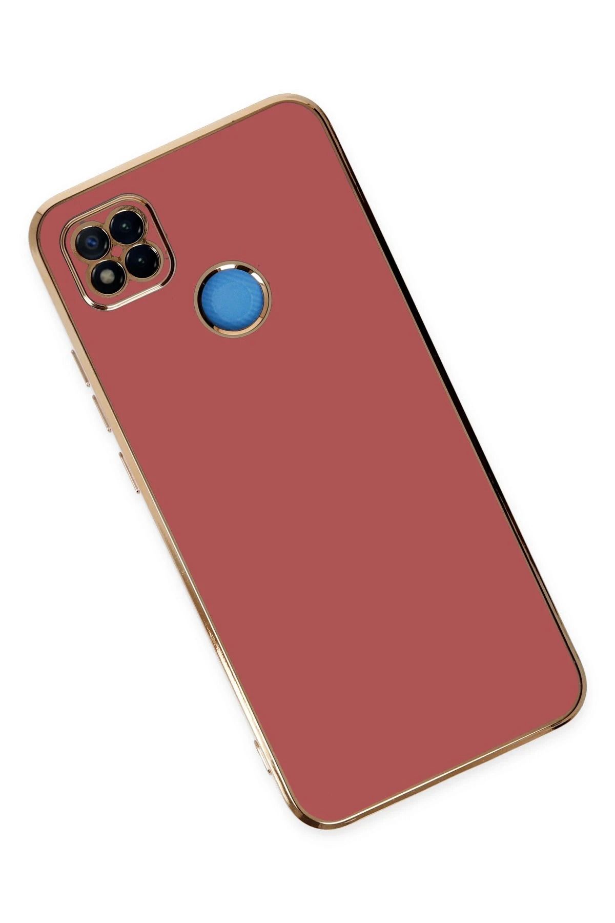 NewFace Xiaomi Redmi 9C Kılıf Volet Silikon - Kırmızı WLZOR