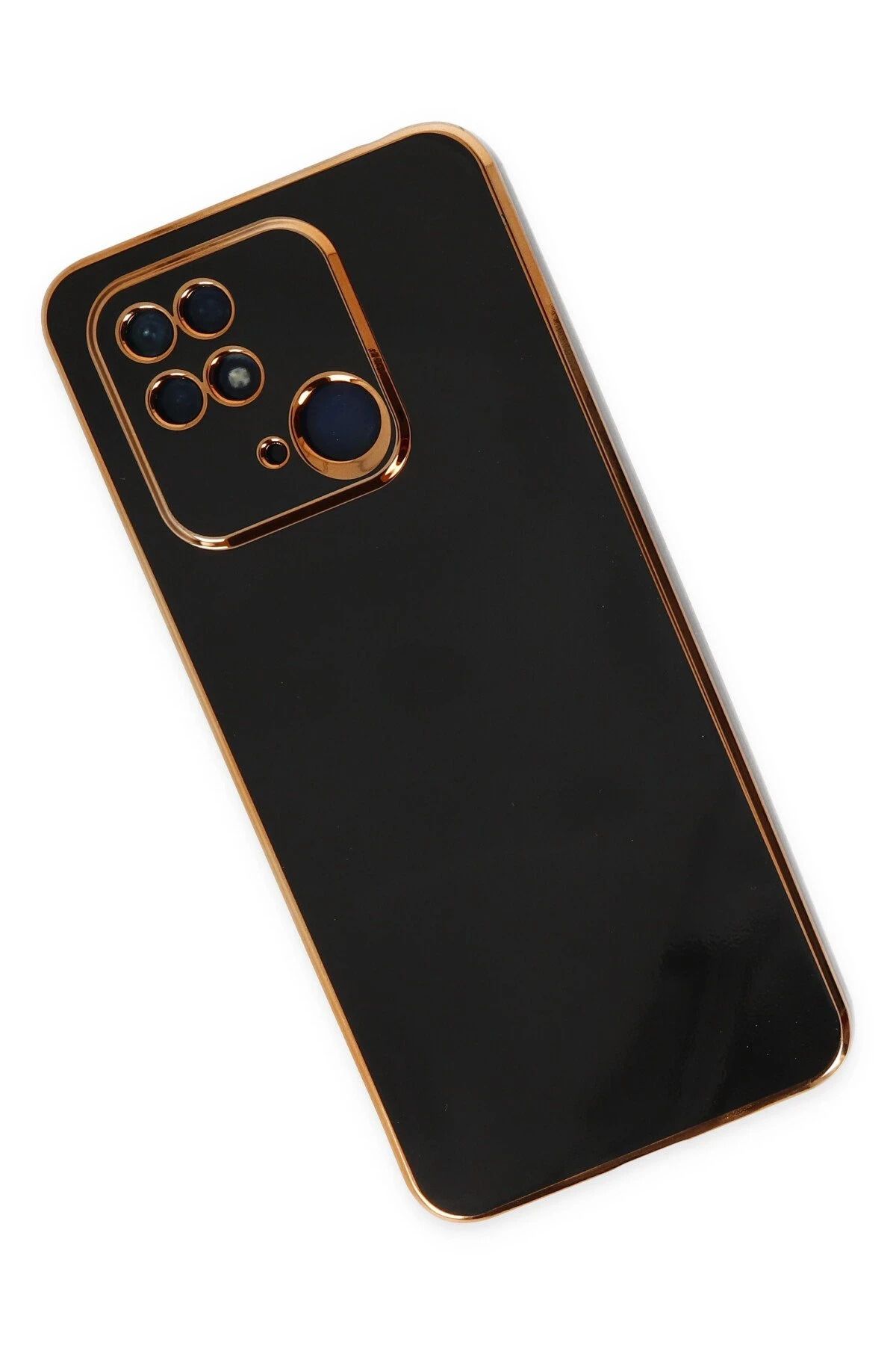 NewFace Xiaomi Redmi 10C Kılıf Volet Silikon - Siyah NRMSA