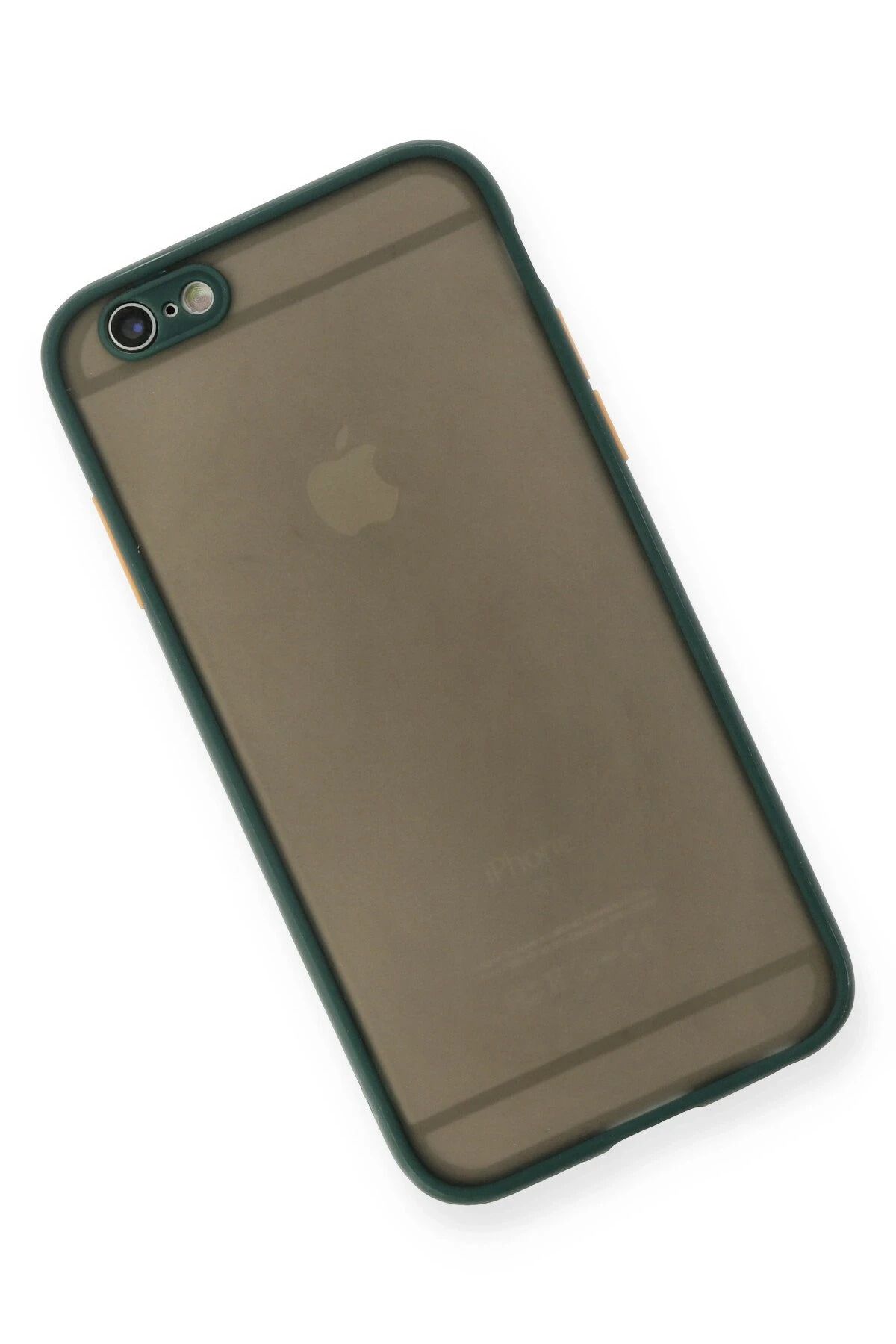 NewFace iPhone 6 Kılıf Montreal Silikon Kapak - Yeşil SVLRS