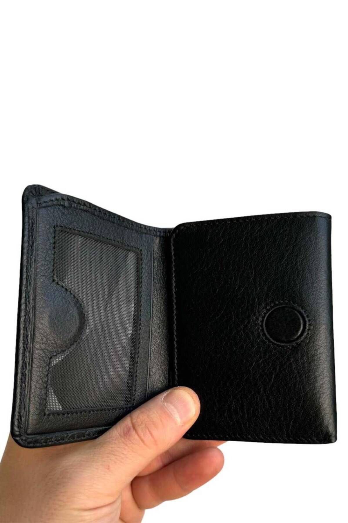 Butik mıknatıslı altan basmalı unisex cüzdan