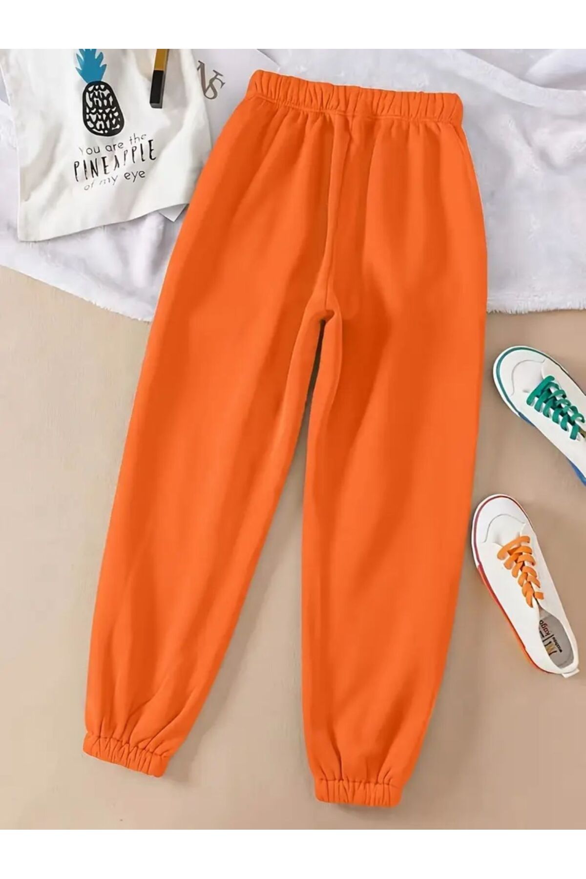 EQİ TURUNCU JOGGER EŞOFMAN ALT