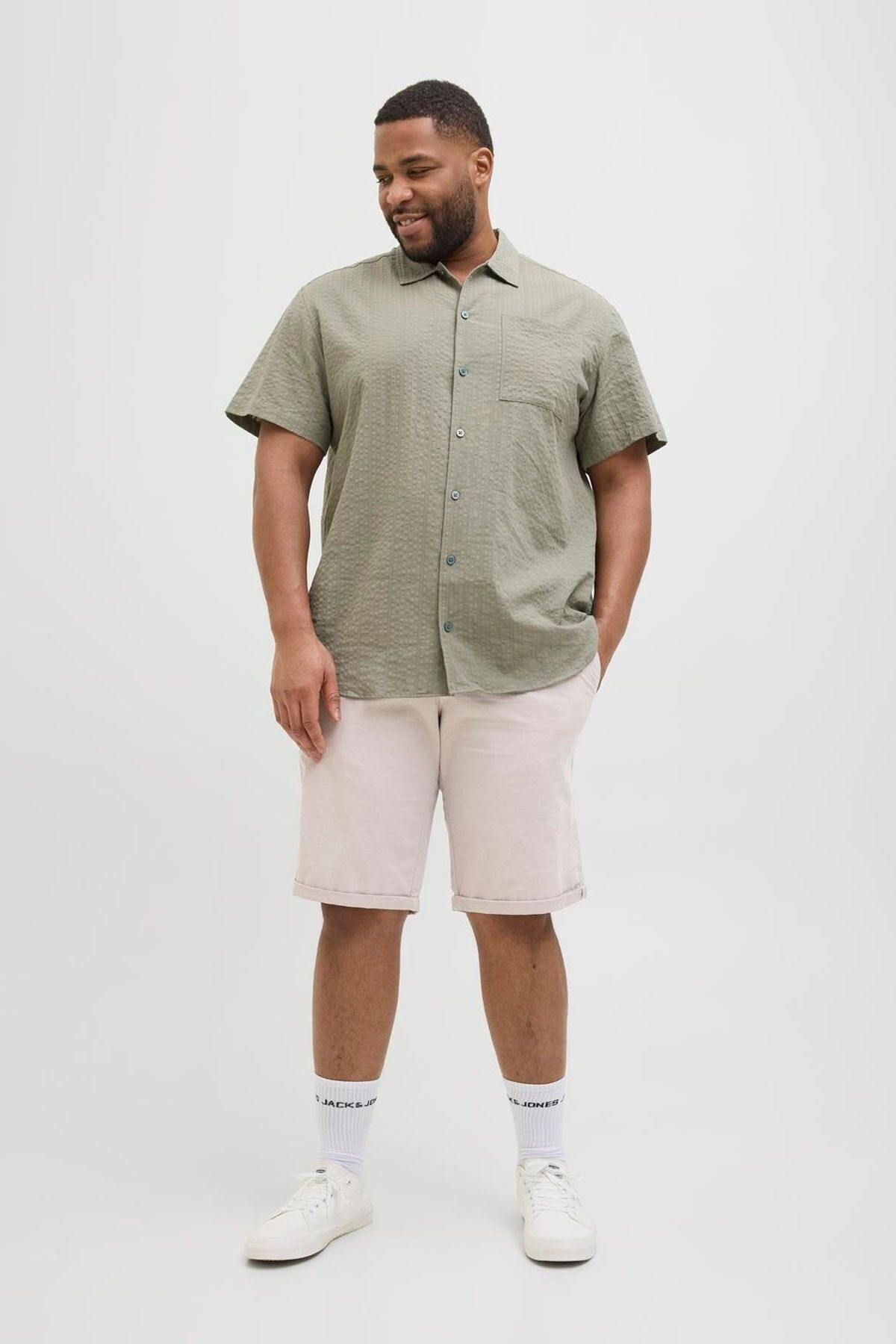 Jack & Jones Büyük Beden Chino Sort - Marco