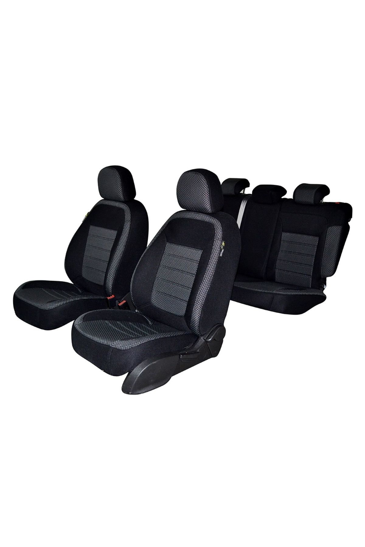 Umbrella Set Huse Scaun Umbrella Pentru Peugeot 3008 2009-2016 (bancheta Fractionata) Cu Tetiere Spate In For - One Size
