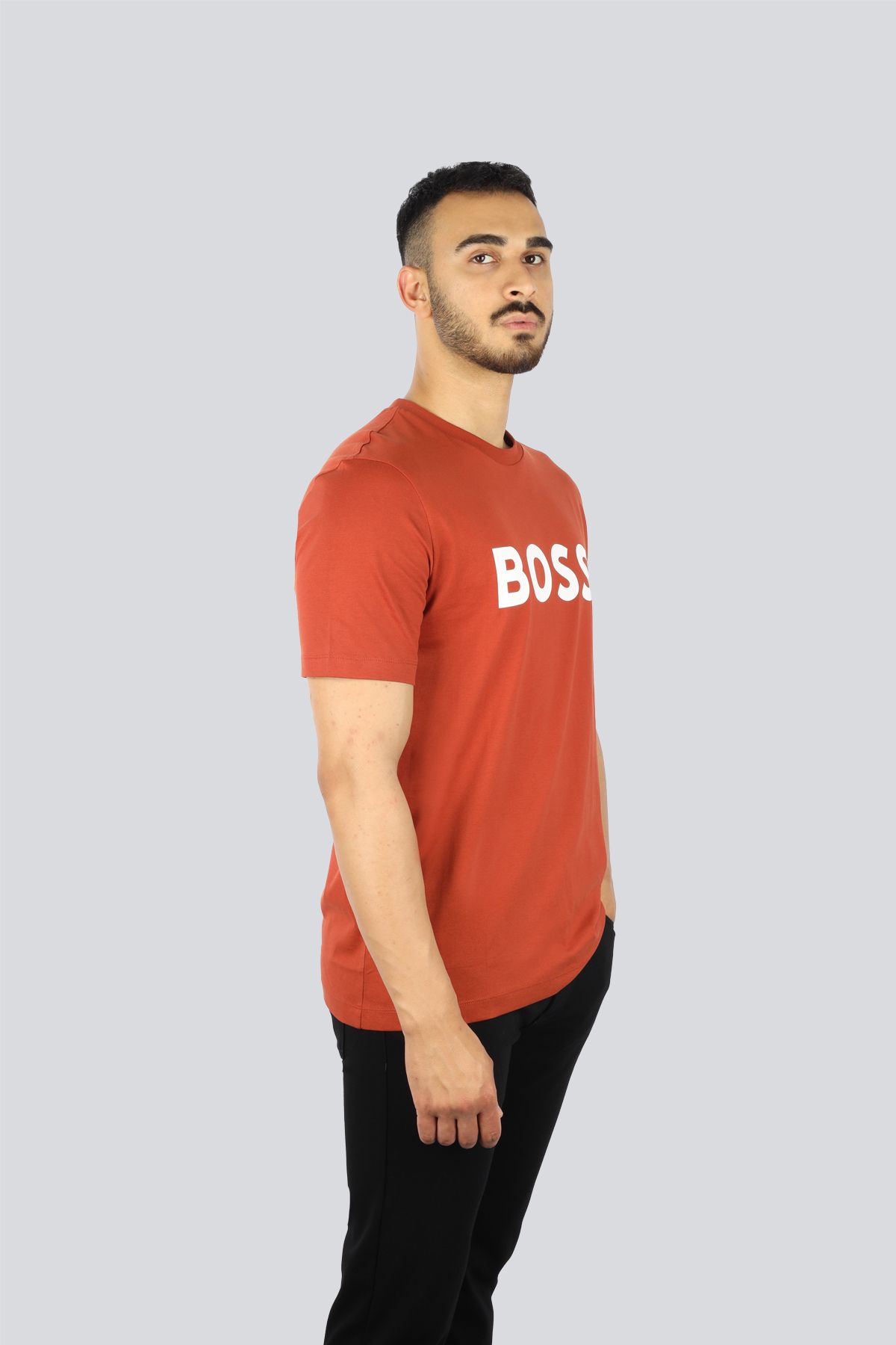 تی شرت مردانه آستین کوتاه مناسب 1 ORANGE11 50495742 806 BOSS