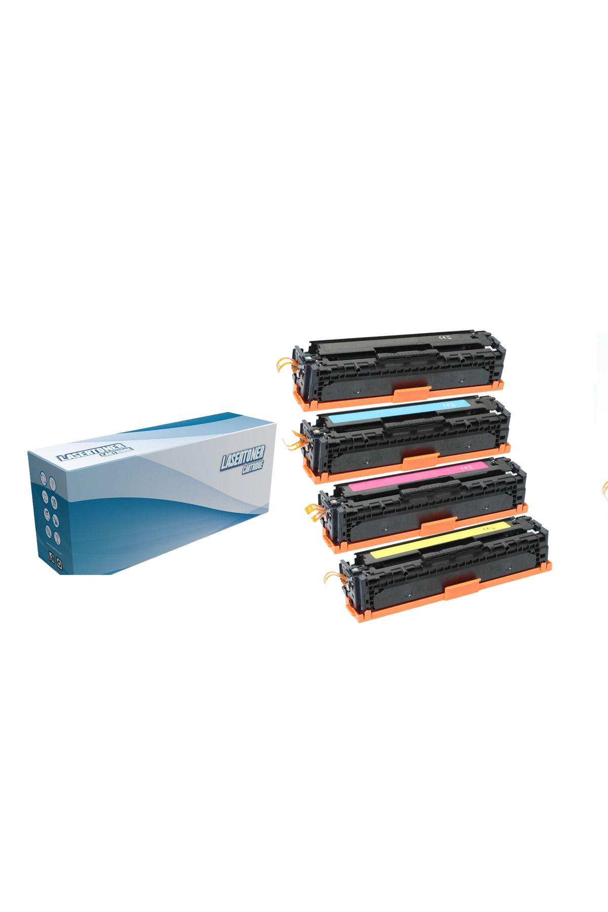Canon CRG-054 -Canon İ-Sensys MF-641Cw Muadil Toner Seti