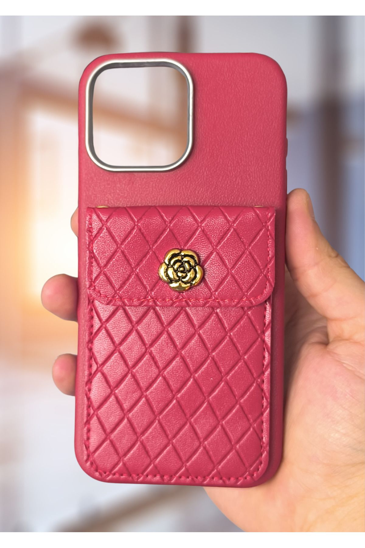 BCASE İphone 14 Çantalı Boyun Askılı Kılıf