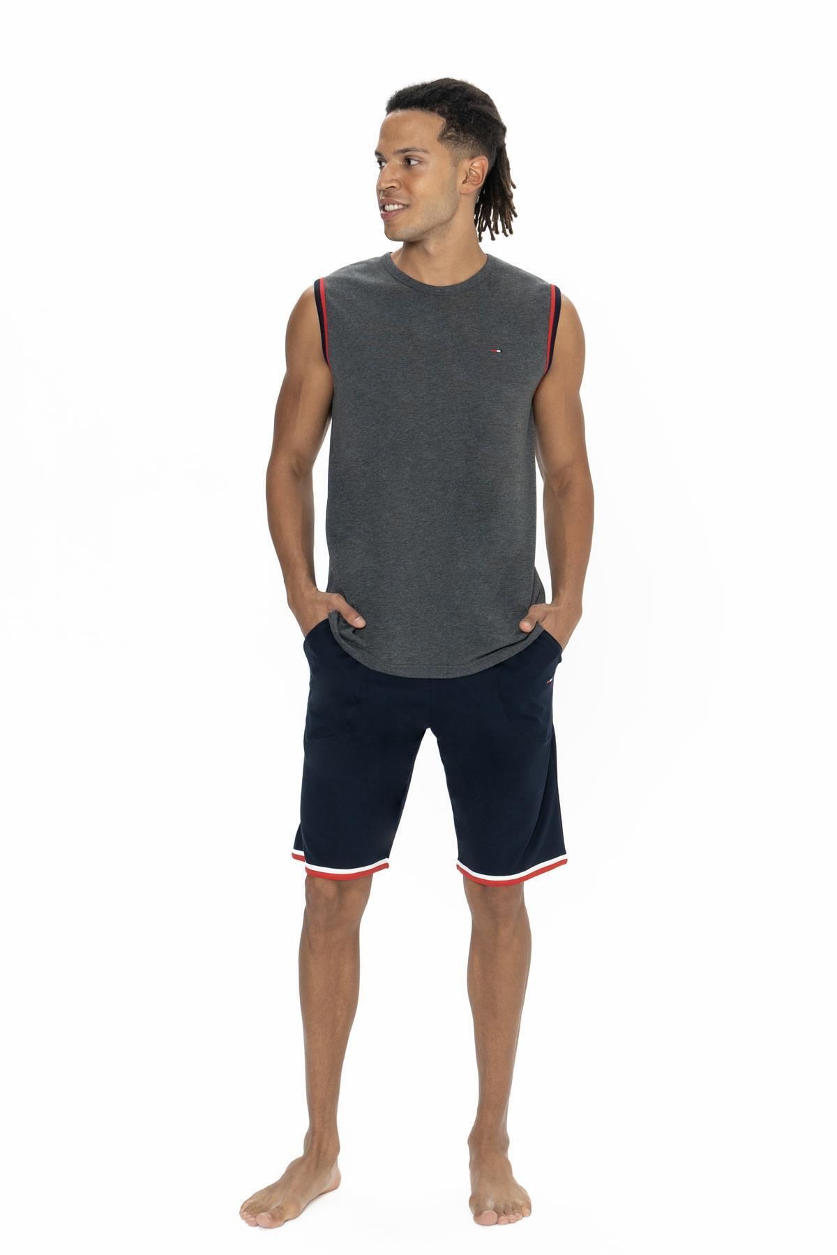 U.S. Polo Assn. U.S. Polo Kolsuz T-shirt ve Cepli Şort Takım