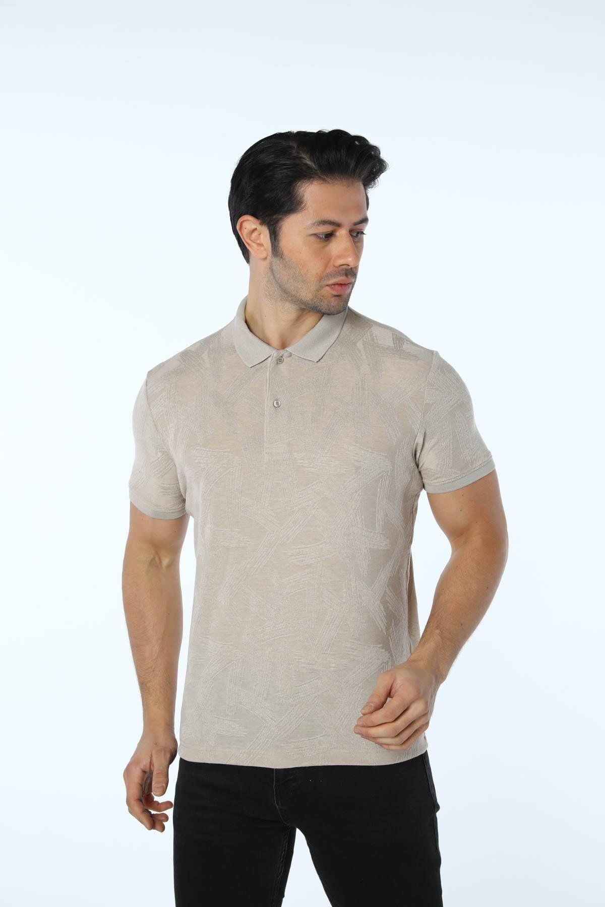 rugatchi Jakarlı Polo Yaka T-Shirt