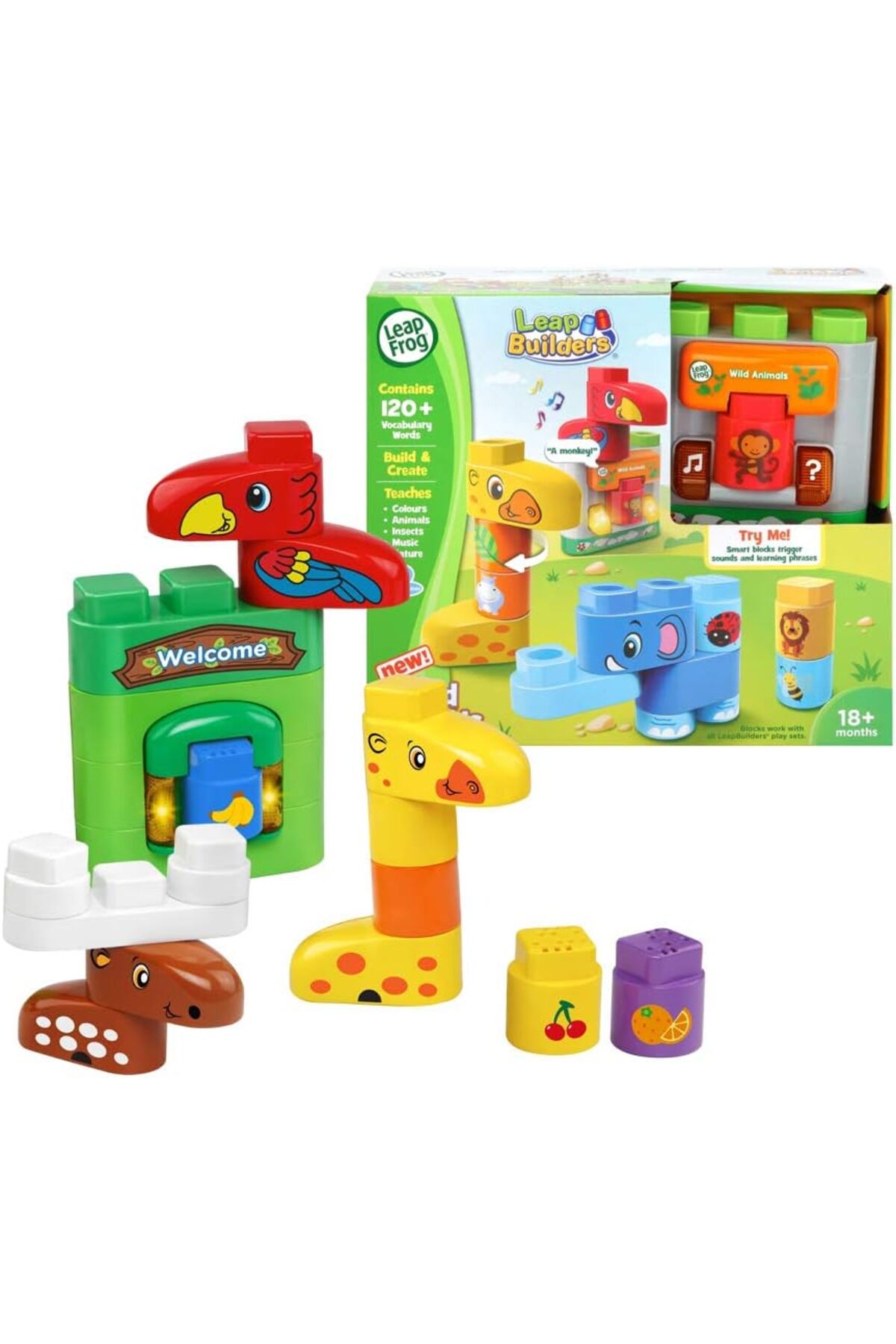 بلاک بازی حیوانات وحشی 80-604600