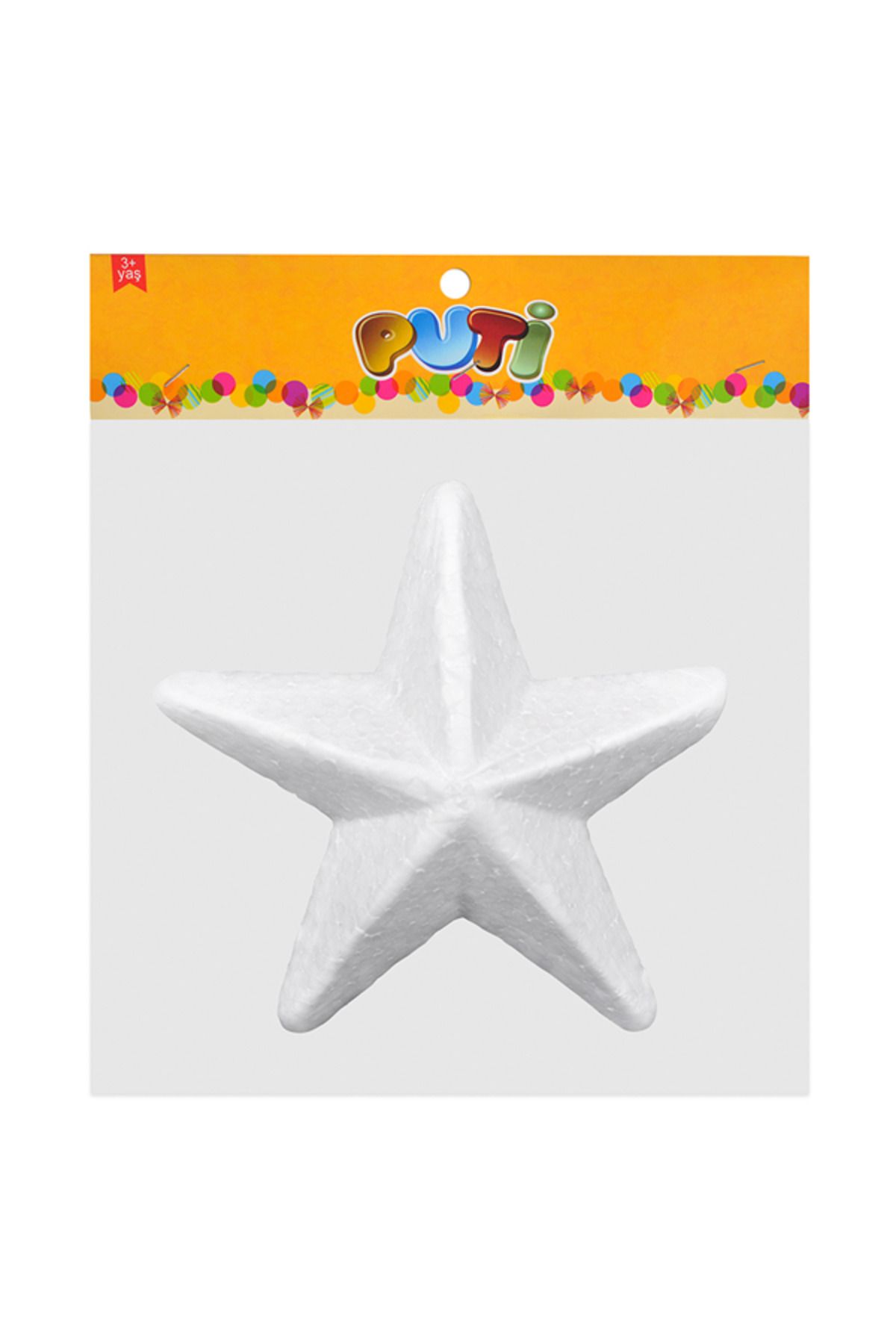 VİVA Puti Köpük Yıldız 15 cm Tekli Paket