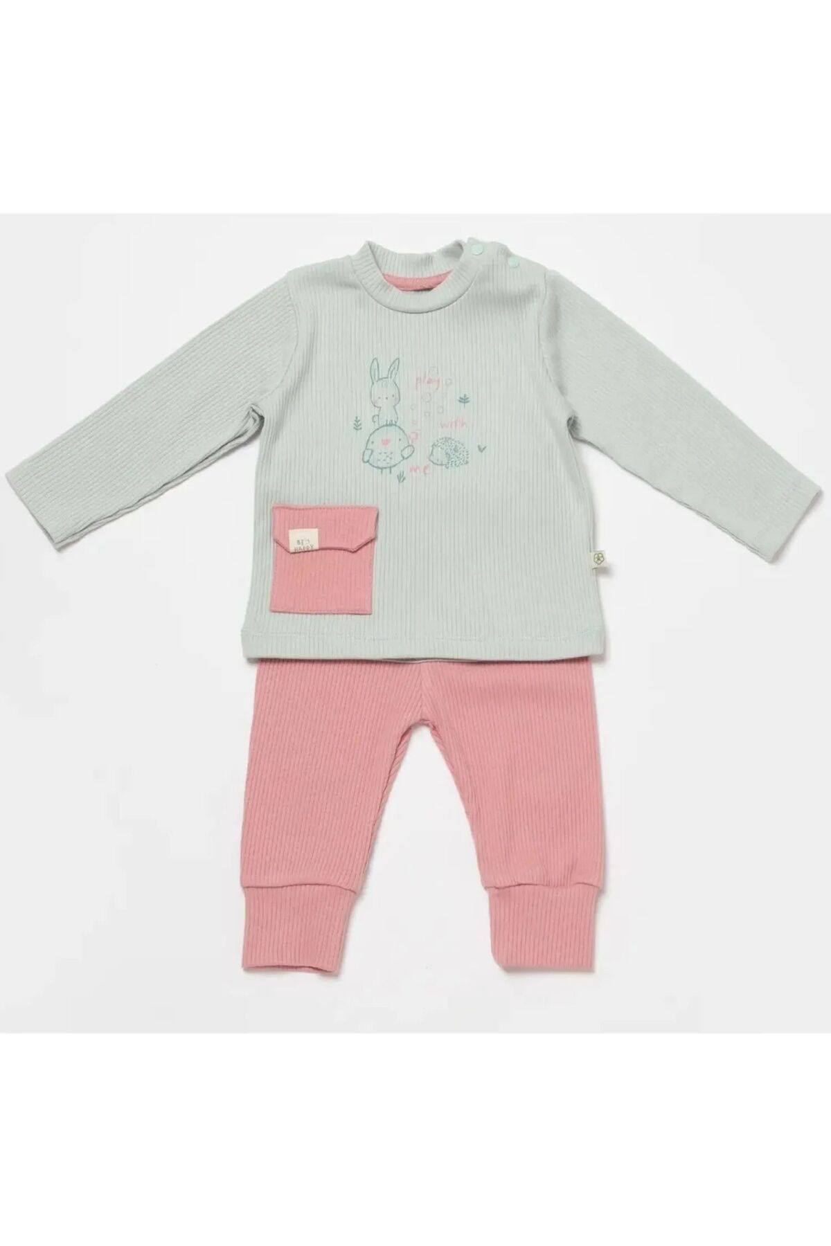 Bibaby Biorganic Modal Play With Me 2'Li Takım 59784 Mint