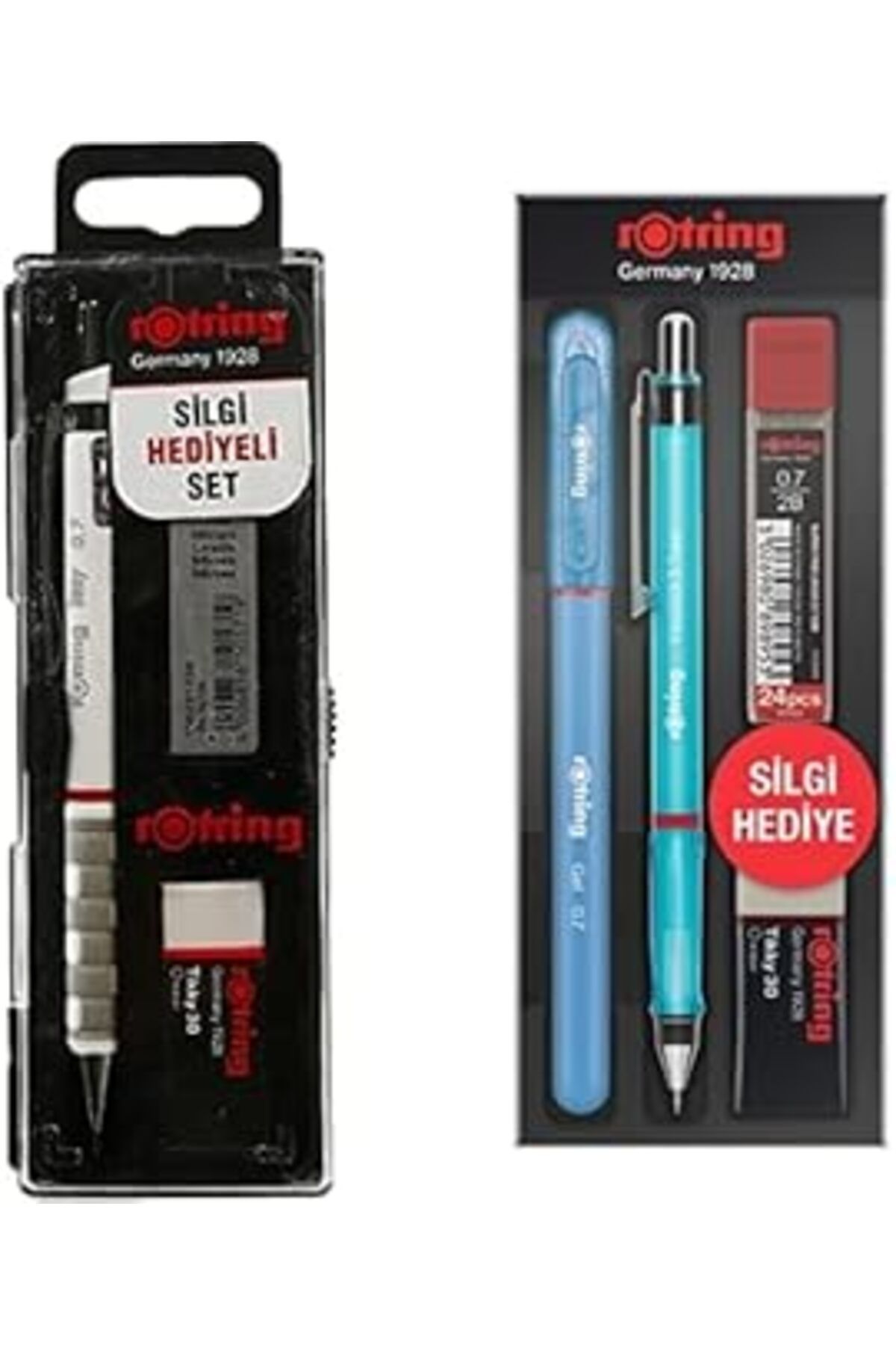 nazeninstoğu Rotring Okul Seti (Tikky Mekanik Kurşun Kalem Ve Visuclick Jel Kalem)