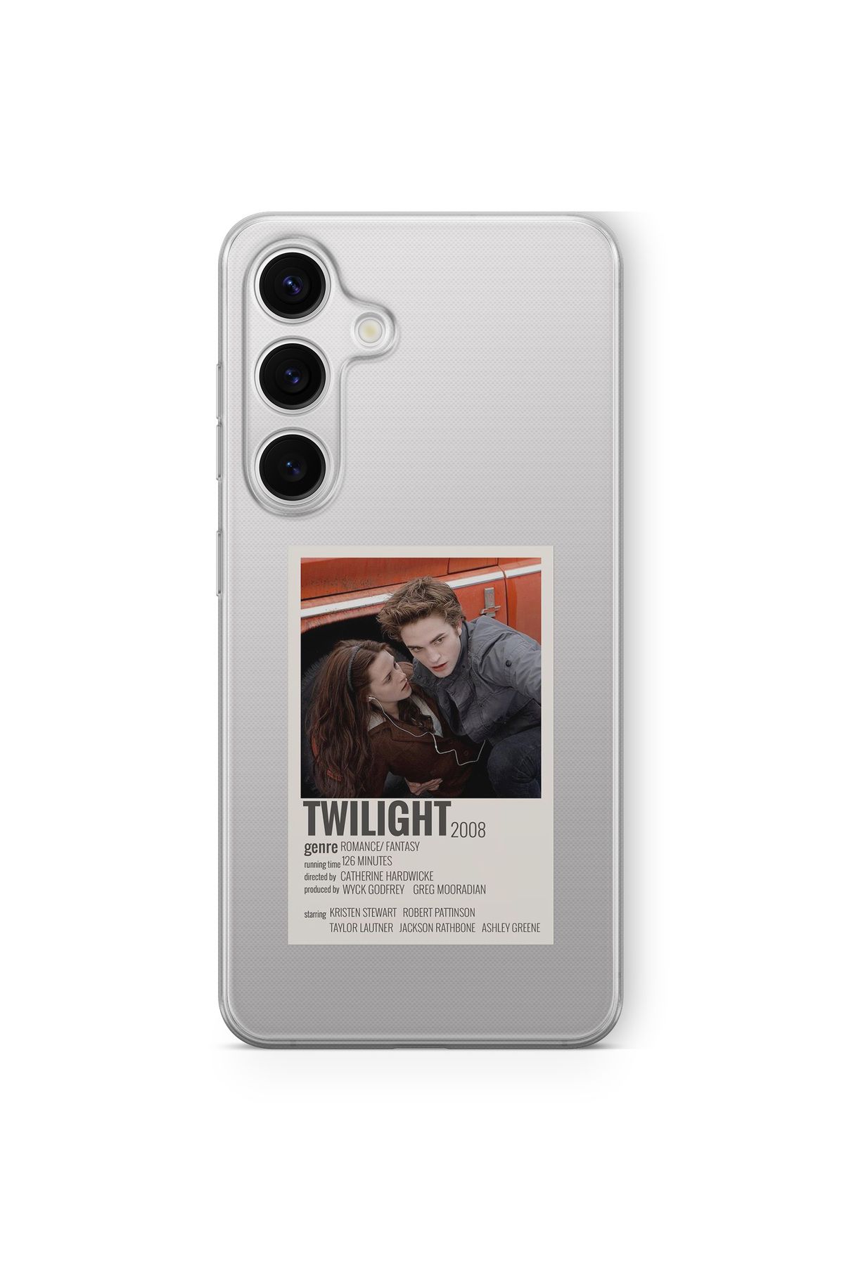 Space Star Samsung Galaxy A04s Uyumlu Twilight Tasarım Baskılı Şeffaf Kılıf