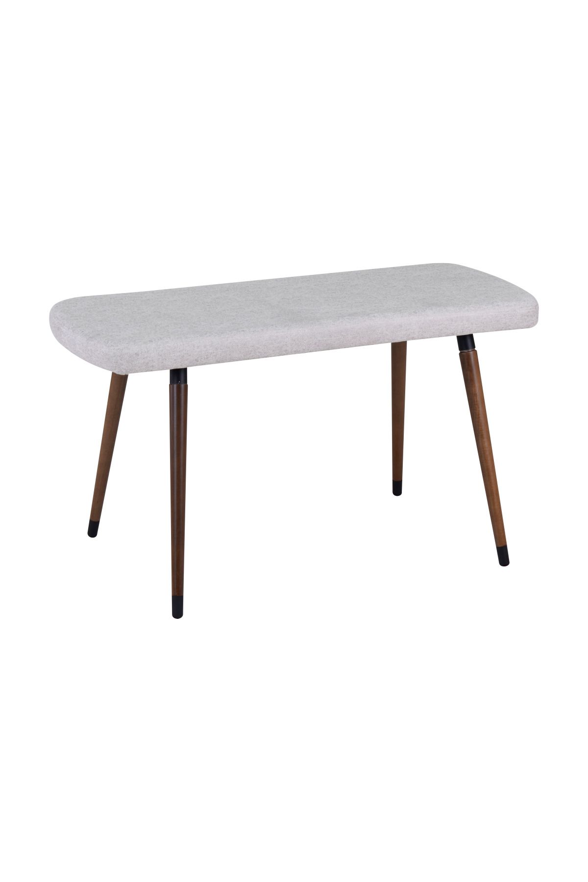 VİLİNZE Eames Ahşap Ayak Mutfak Masası Bankı