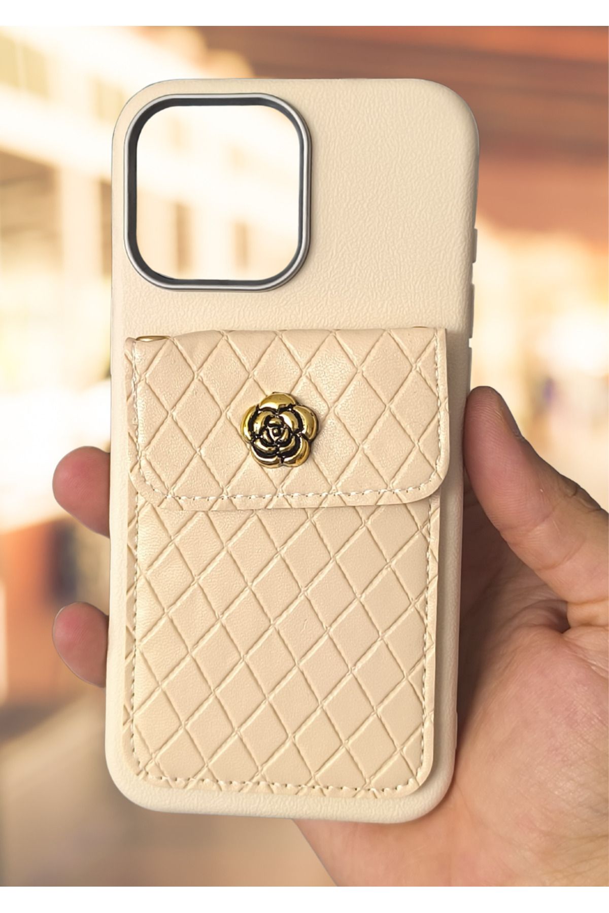 BCASE İphone 14 Pro Max Çantalı Boyun Askılı Kılıf